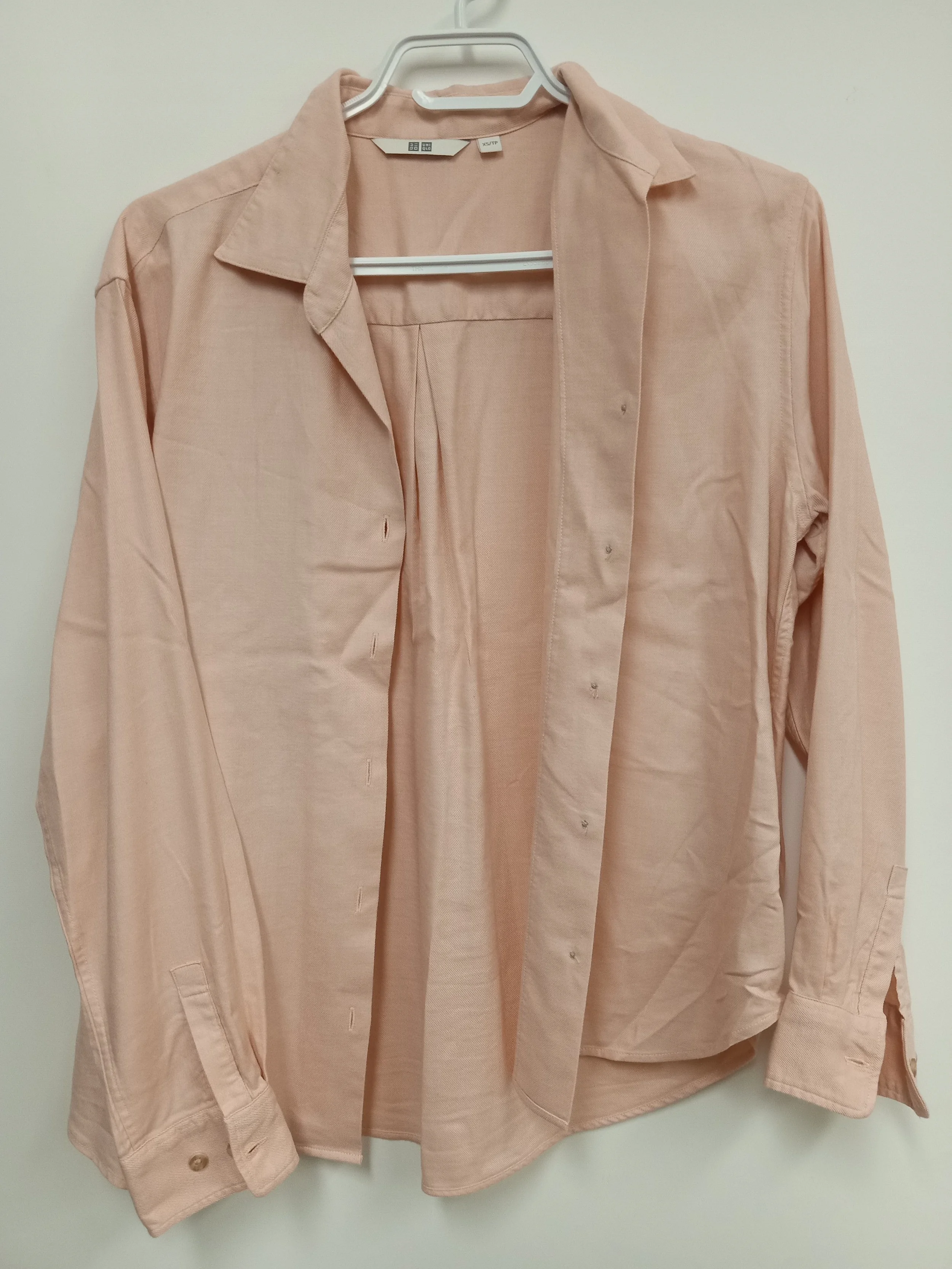 Flanelle rose, UNIQLO, XS