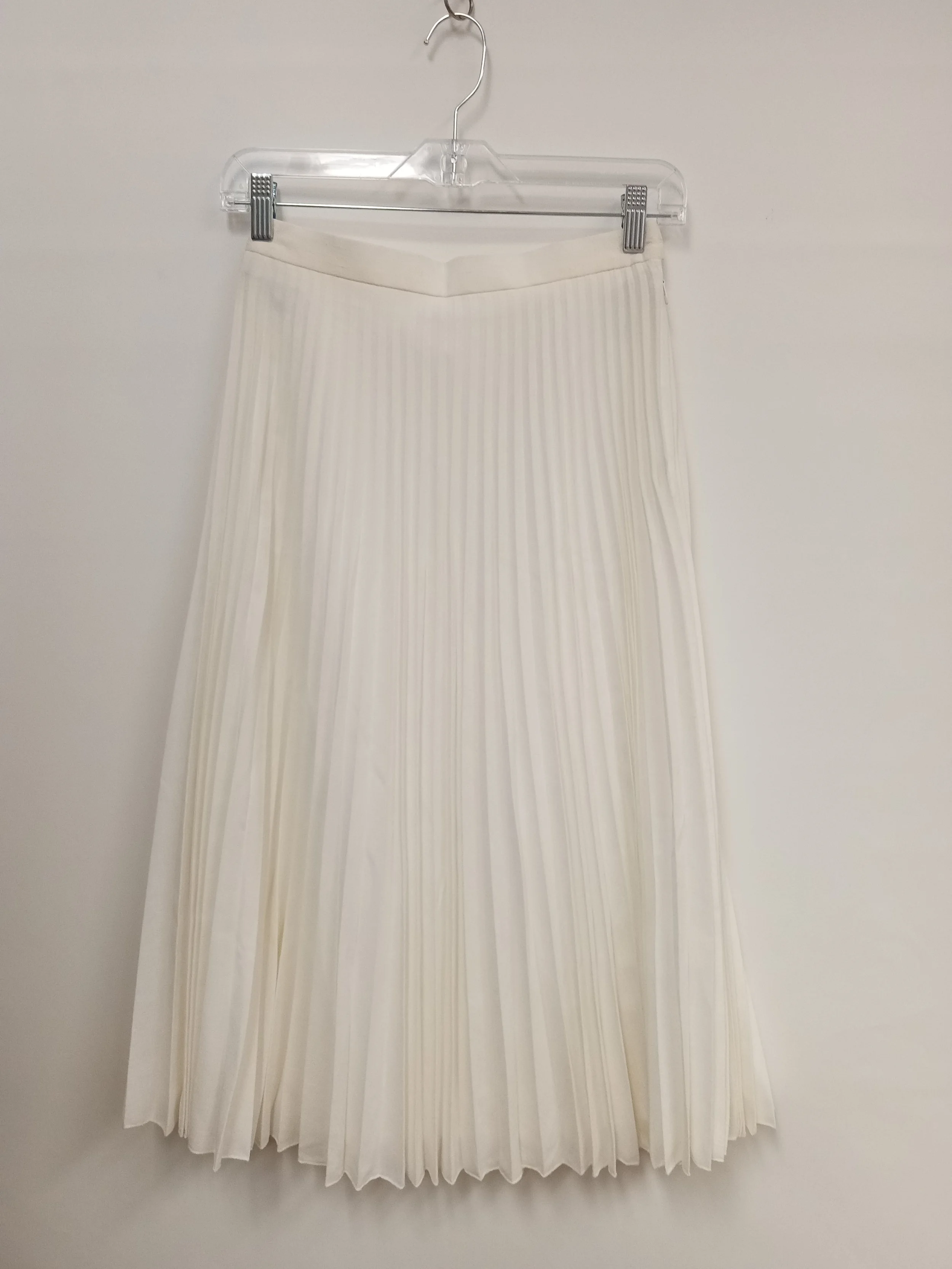 Jupe à plis (Polyester/Polyamide), Blanc crème, HEINZELMANN, Taille 38