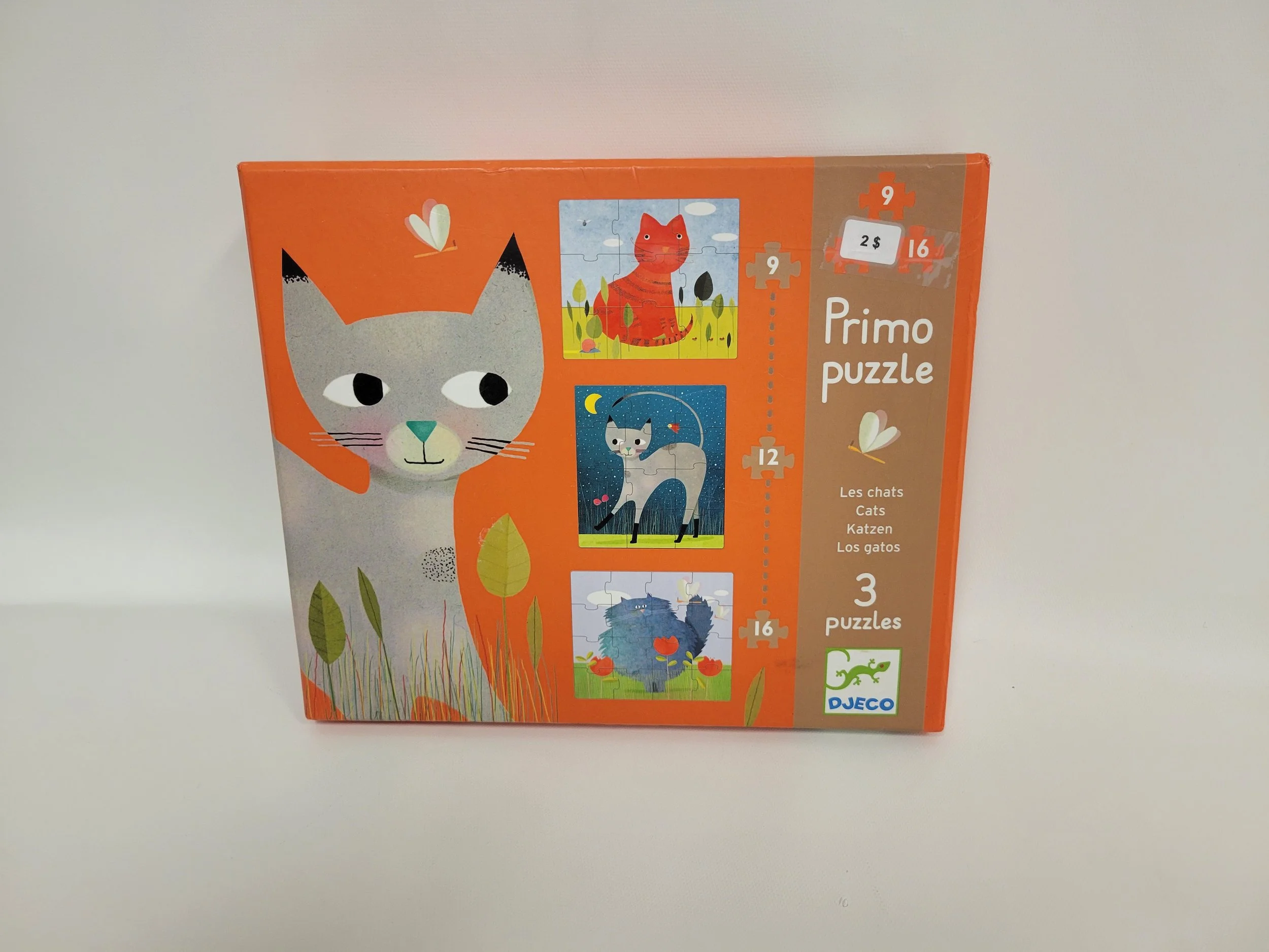 Ensemble 3 casse-têtes, Djeco