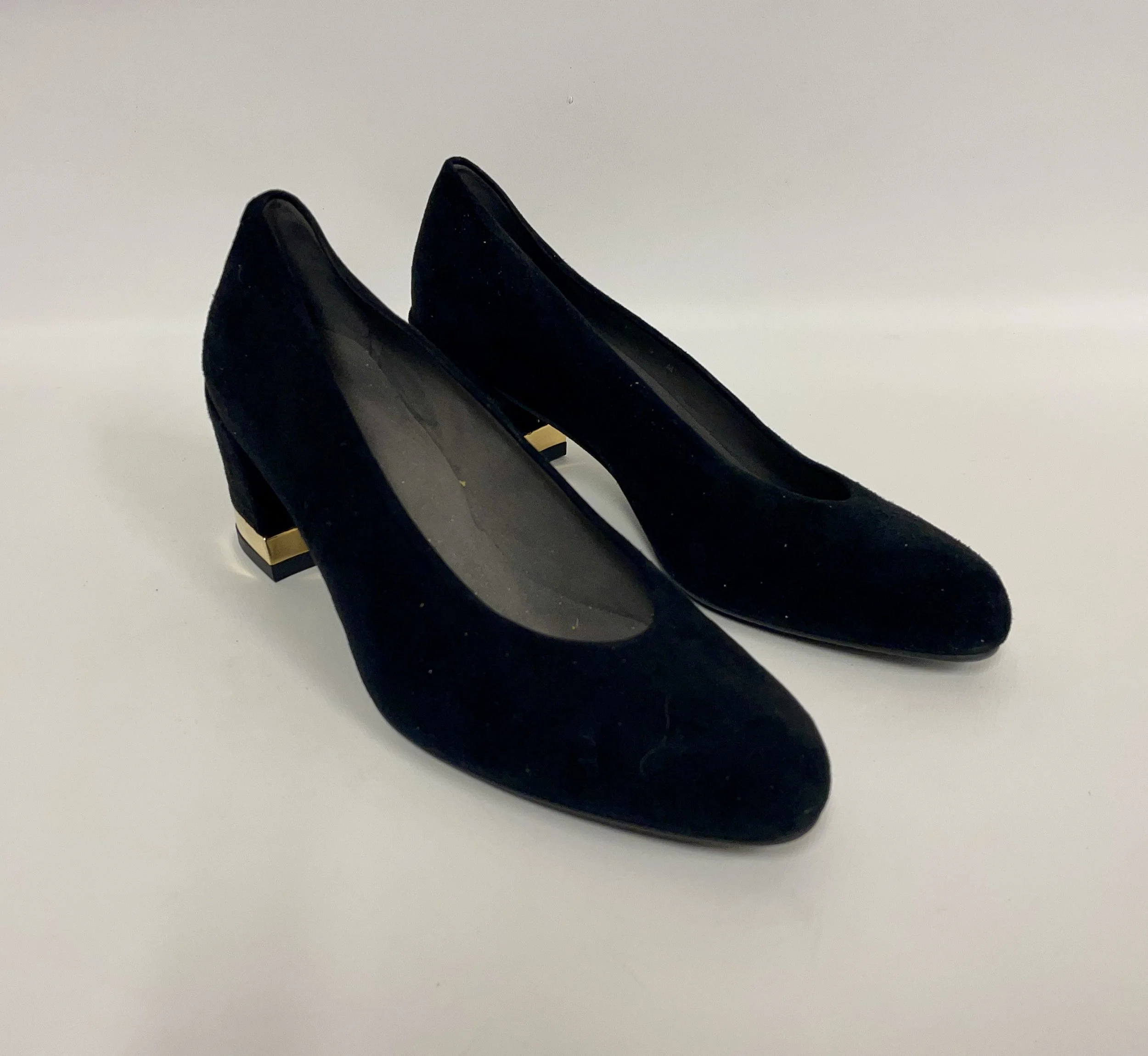 Chaussures suède noir, STUART WEITZAM, Espagne, comme neuves, 5.