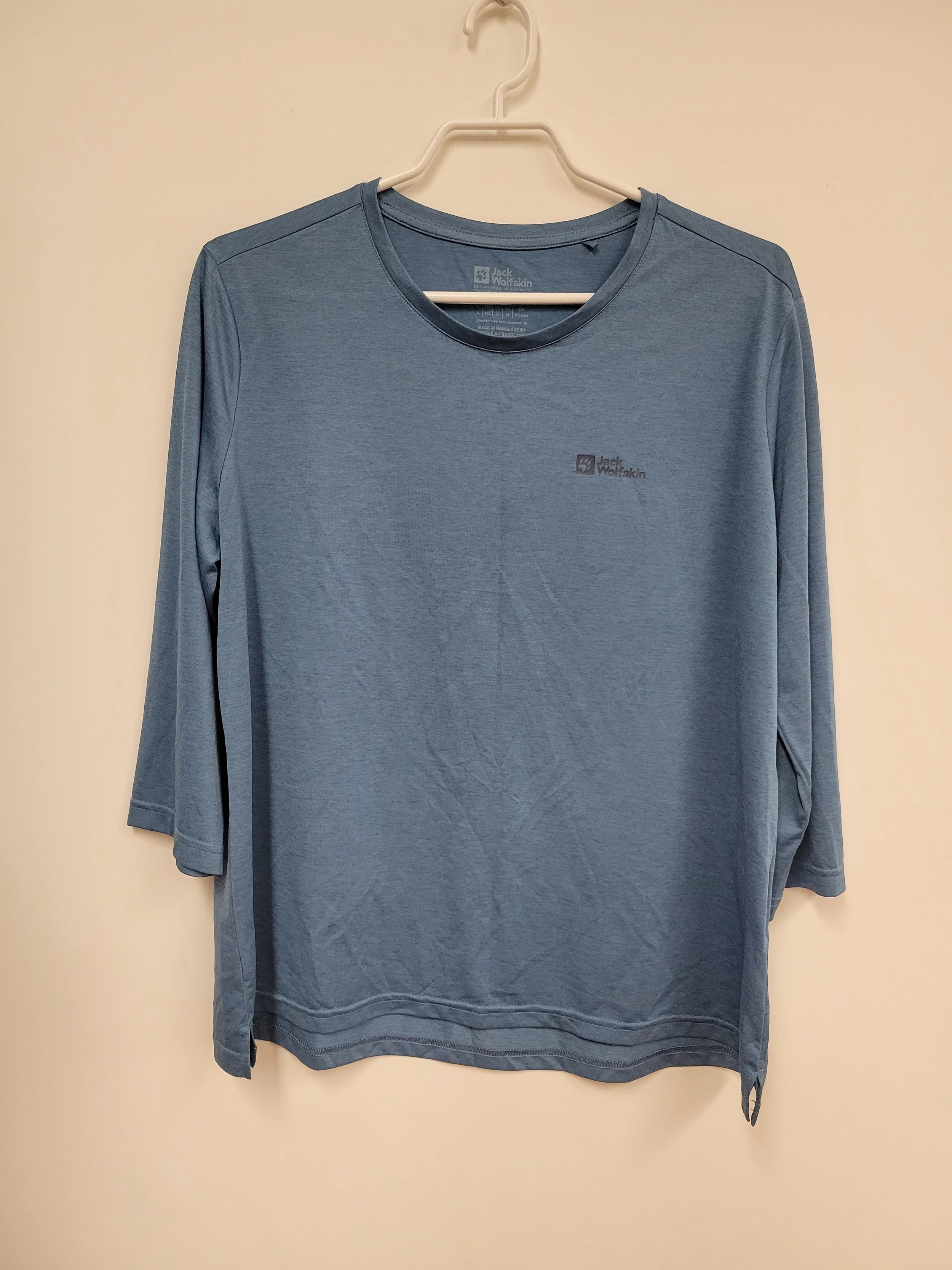 Chandail bleu-gris sport, Jack Wolfskin, XL