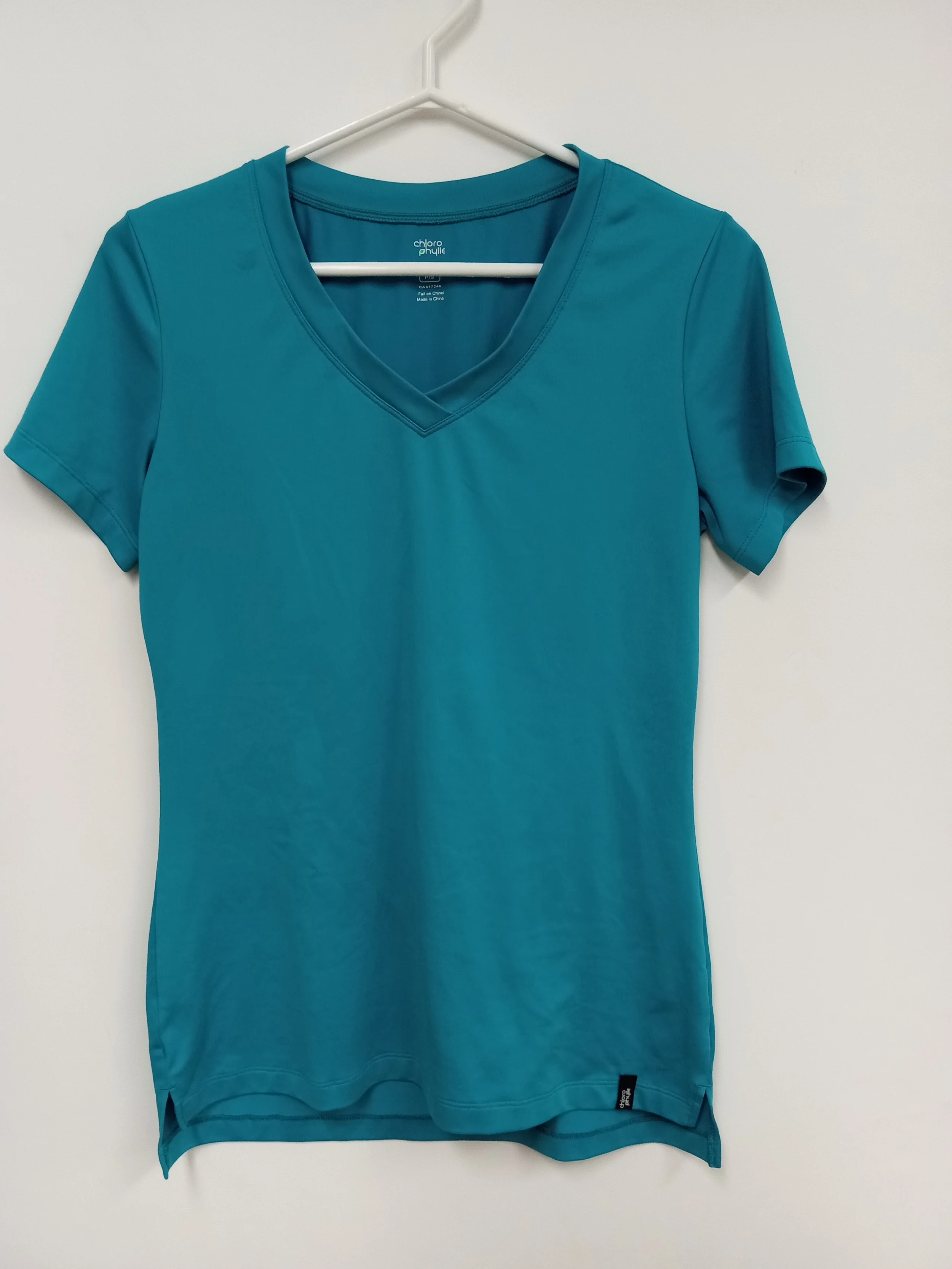 T-shirt bleu-vert, Chlorophylle, Taille S