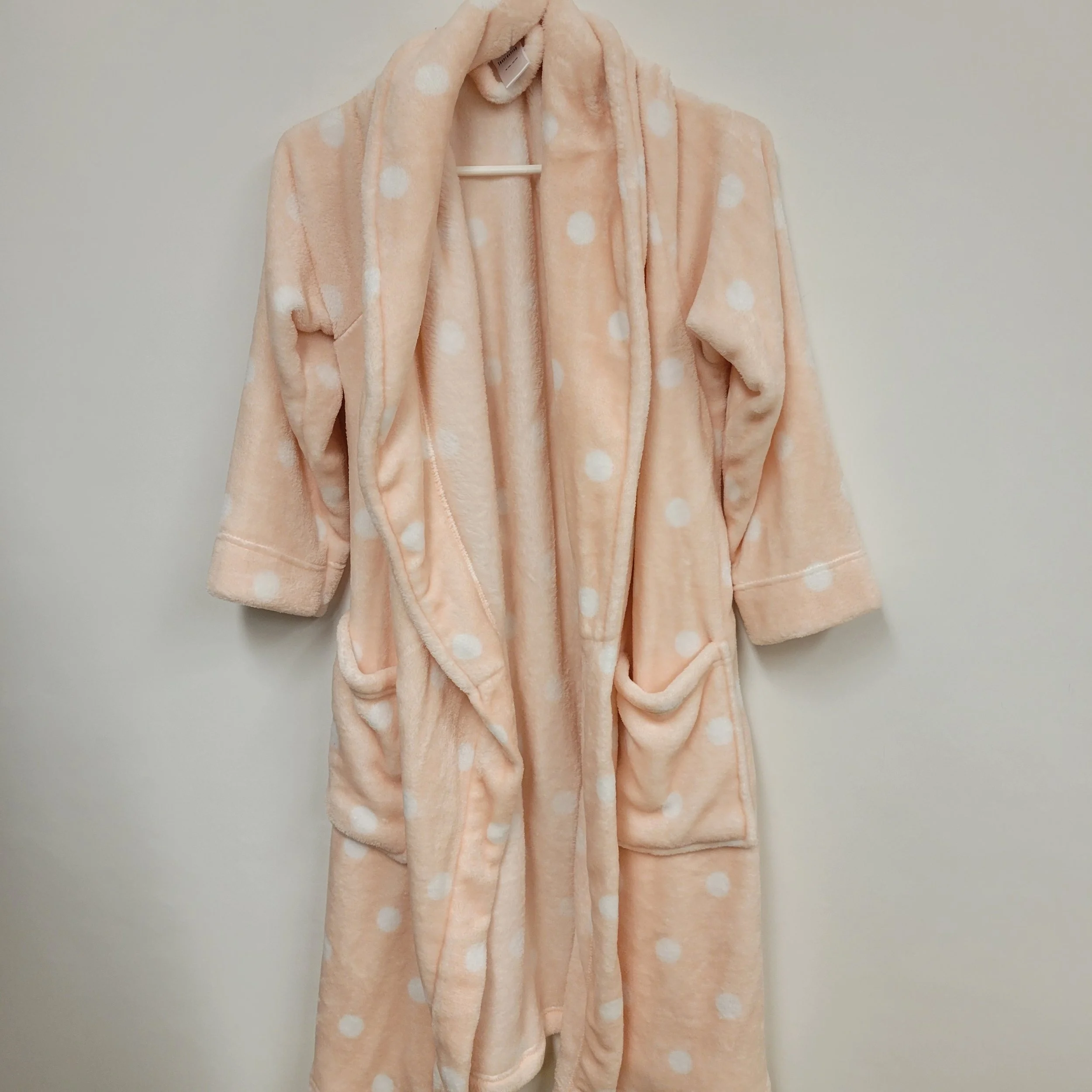 robe de chambre rose pêche, Inspiration, taille XL