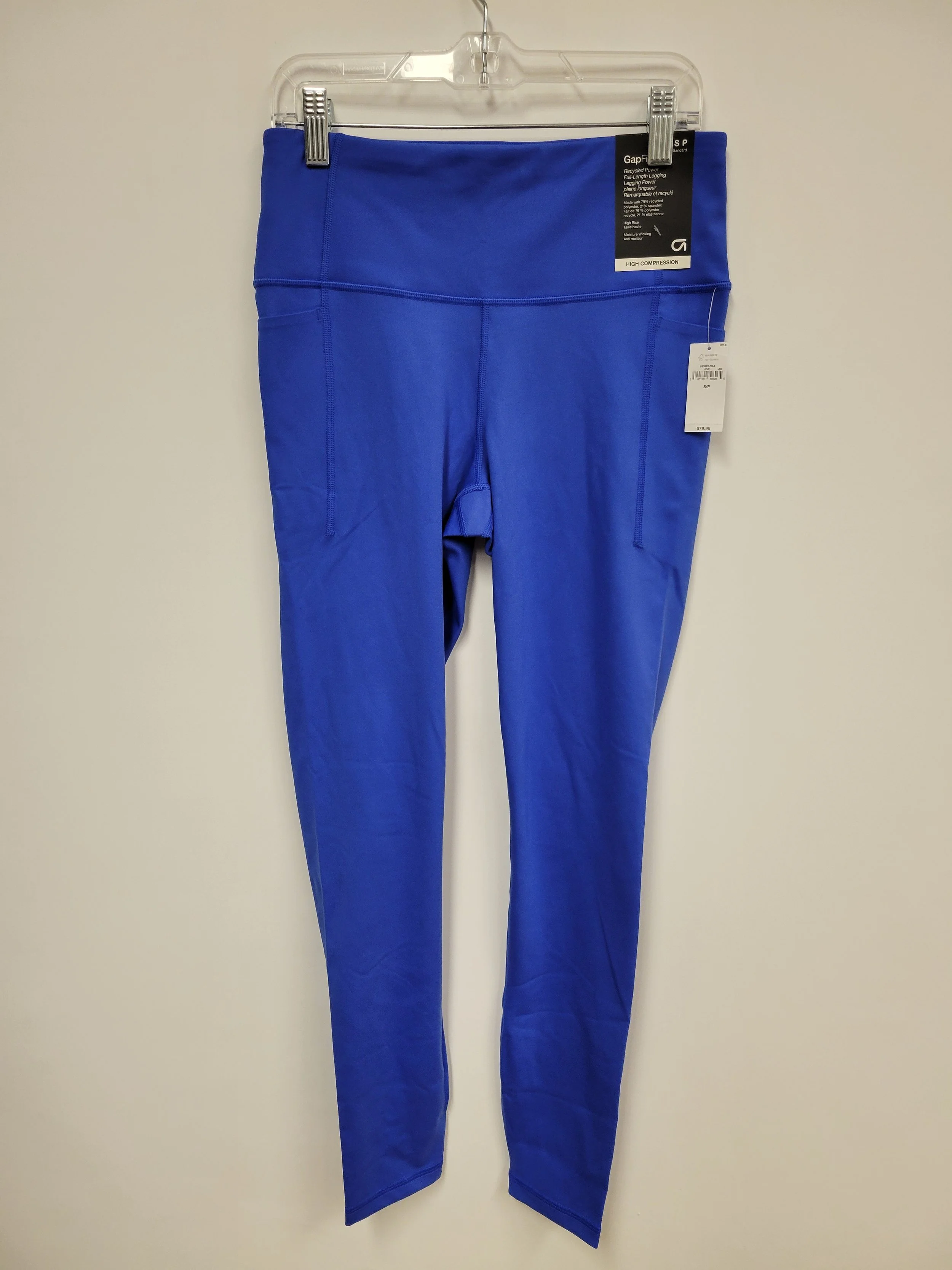 NEUF - legging bleu royal, gap, s