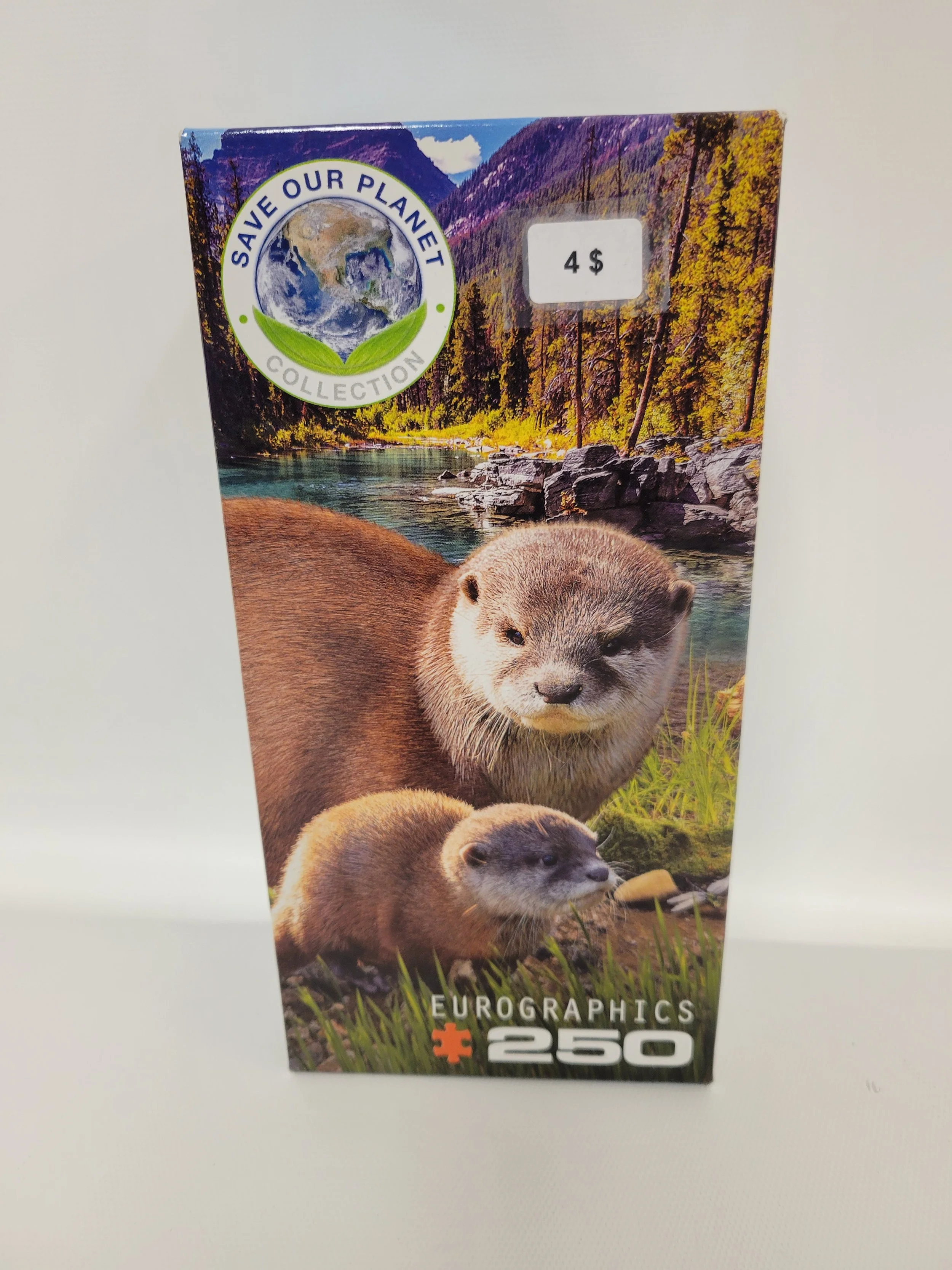 Casse-tête 250 morceaux, Loutres, Eurographics