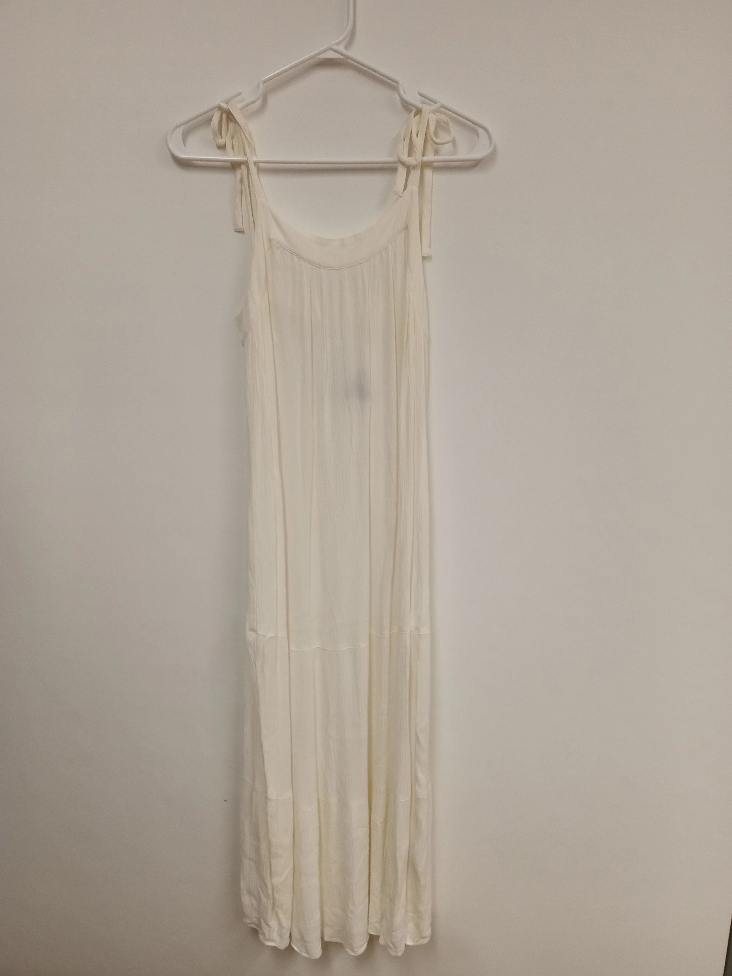 Robe longue bretelles, écru, RW&CO, M