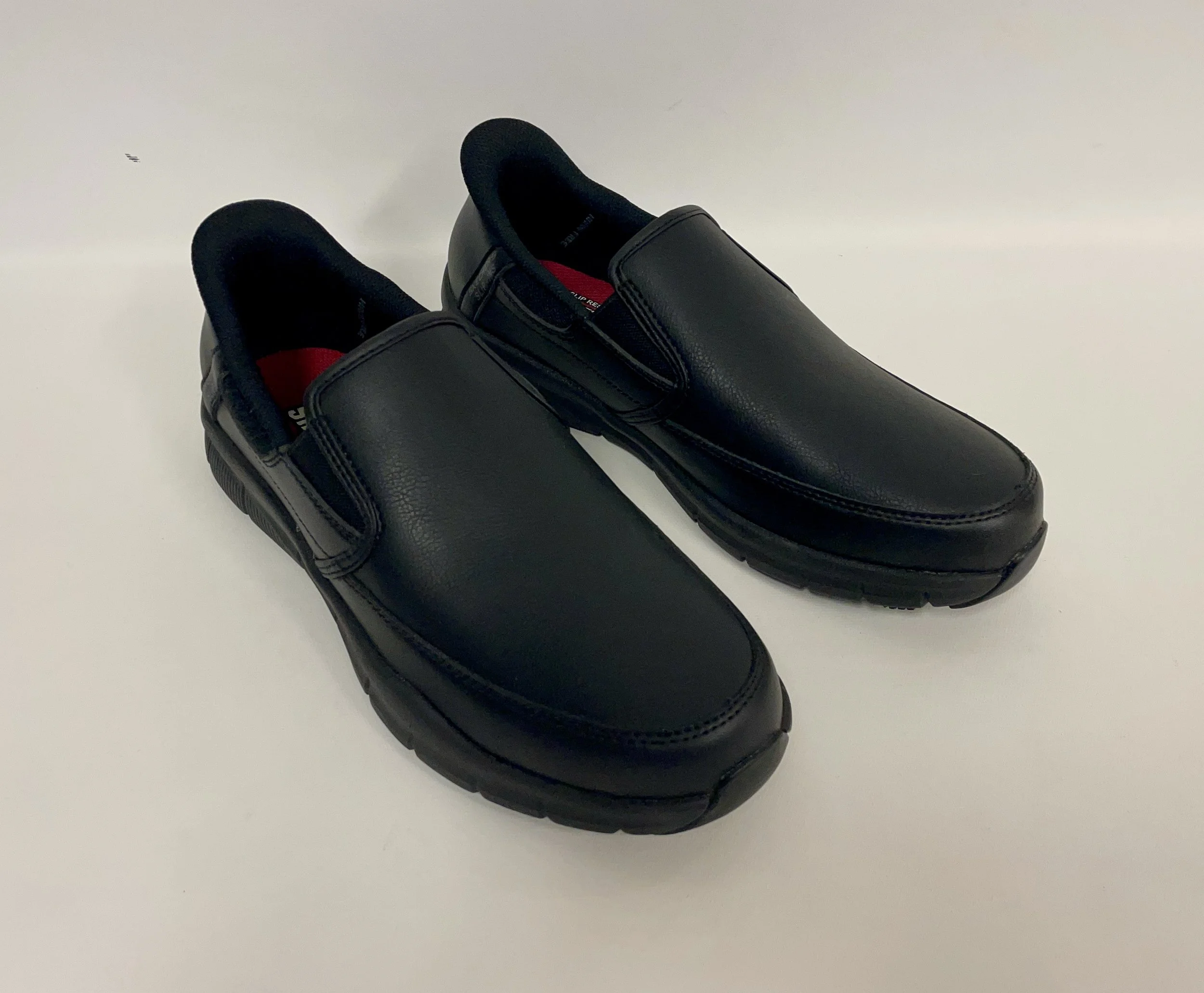 Loafers noirs, SKECHERS, SLIP-INS, pointure 9.