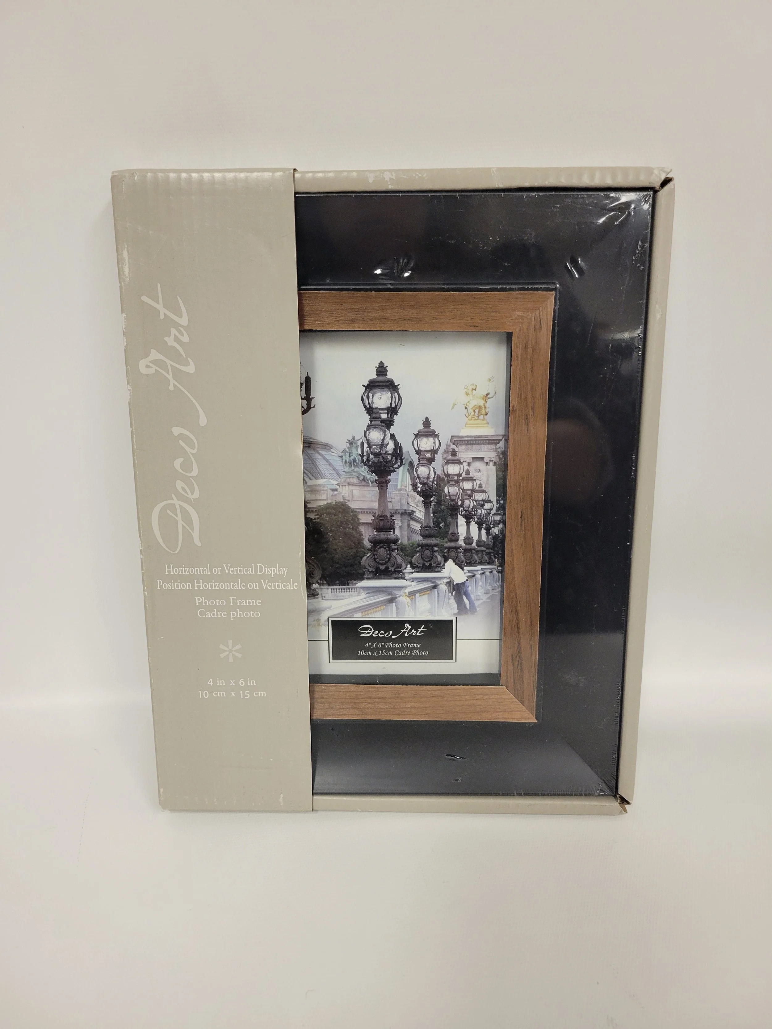 Neuf - cadre 4x6 noir