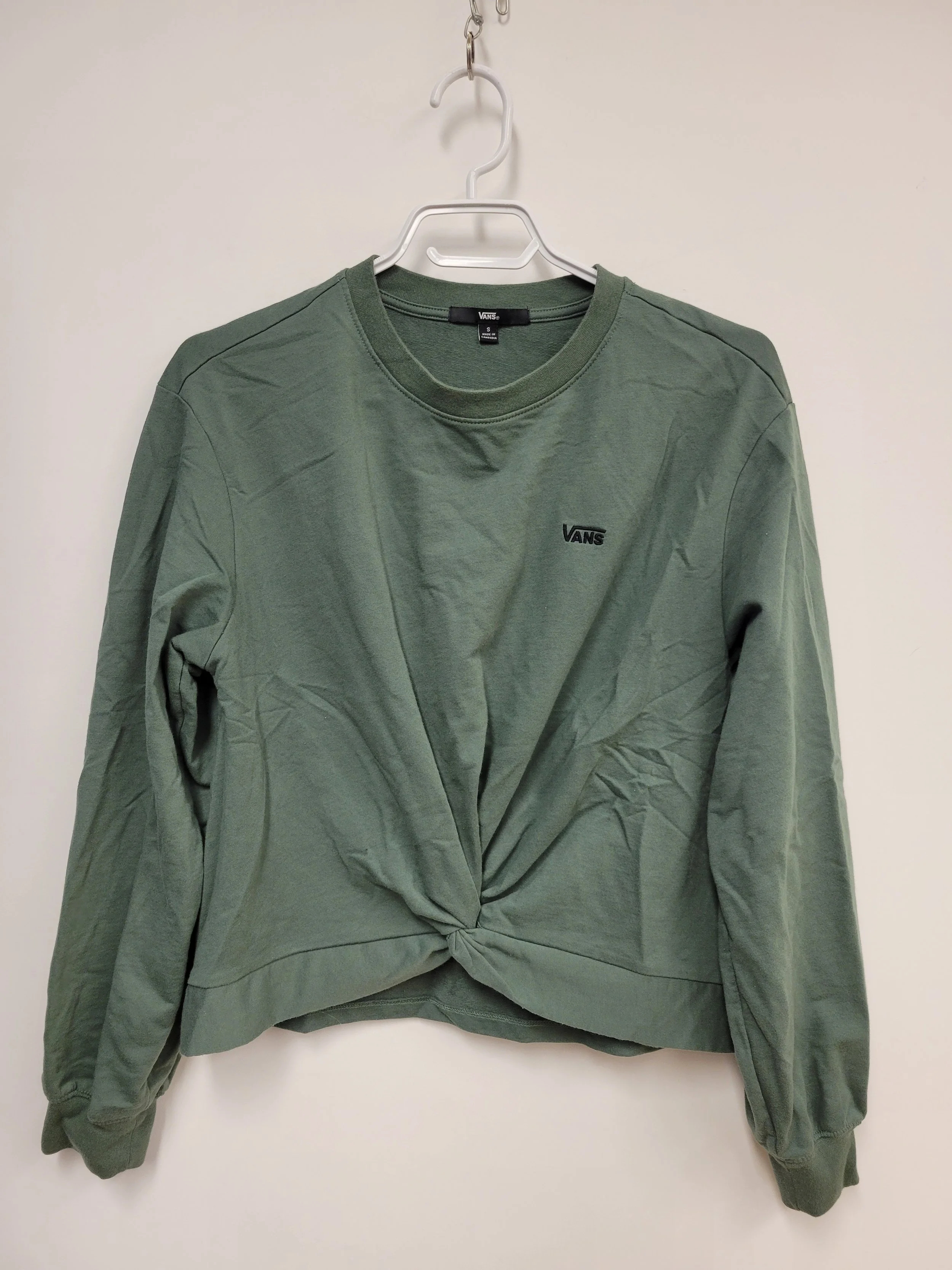 Chandail en coton, Vert, VANS, S