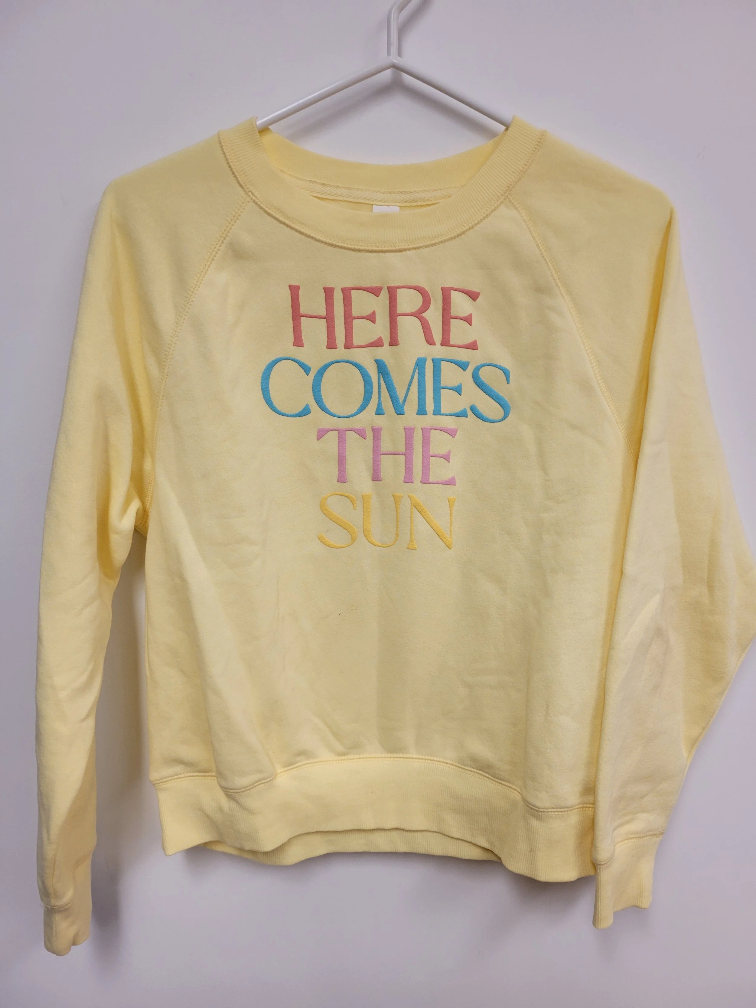 coton ouatéjaune, old navy, taille S