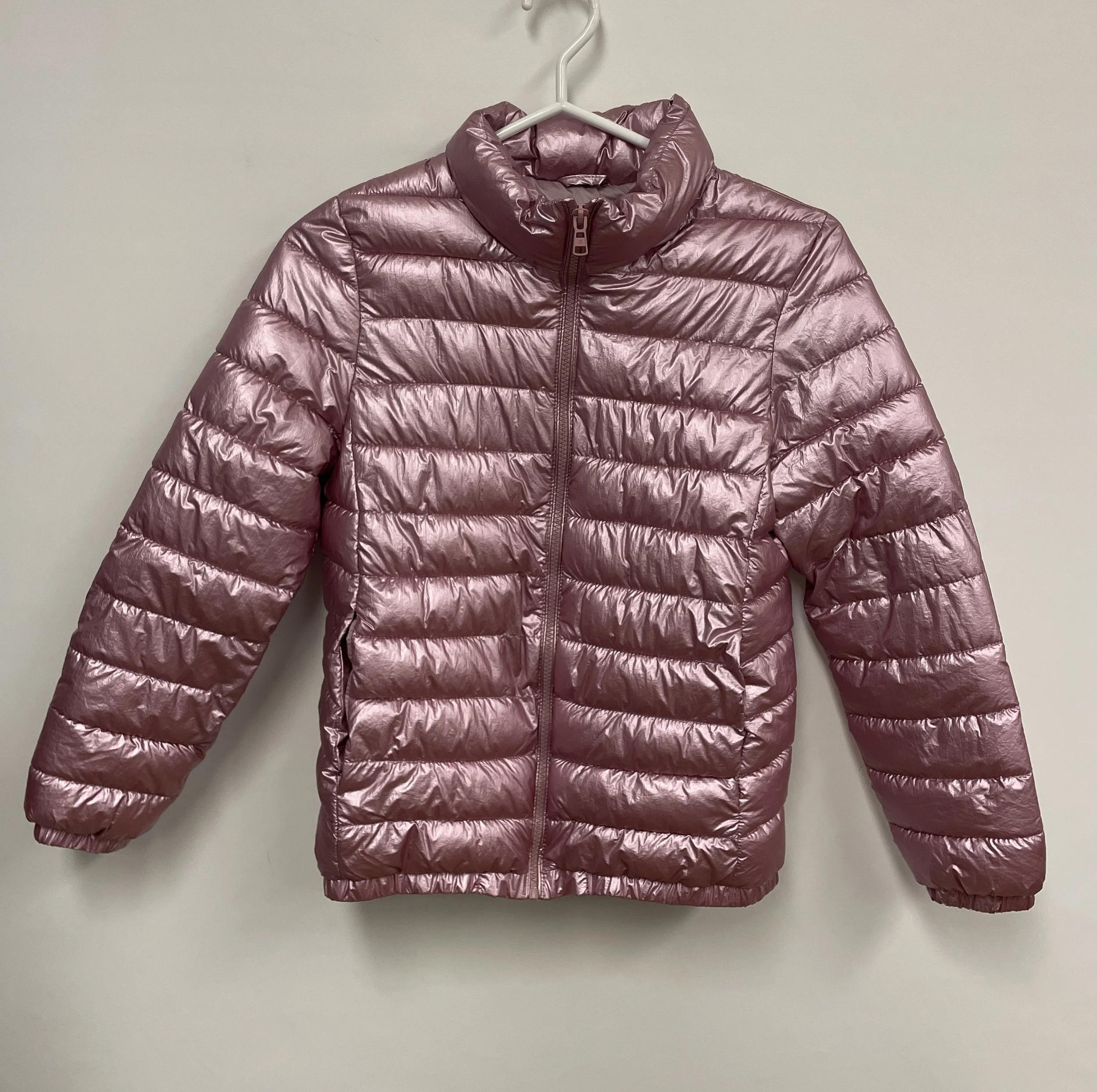 Manteau court d'automne rose pâle, ZARA kids, taille 11 12 ans.