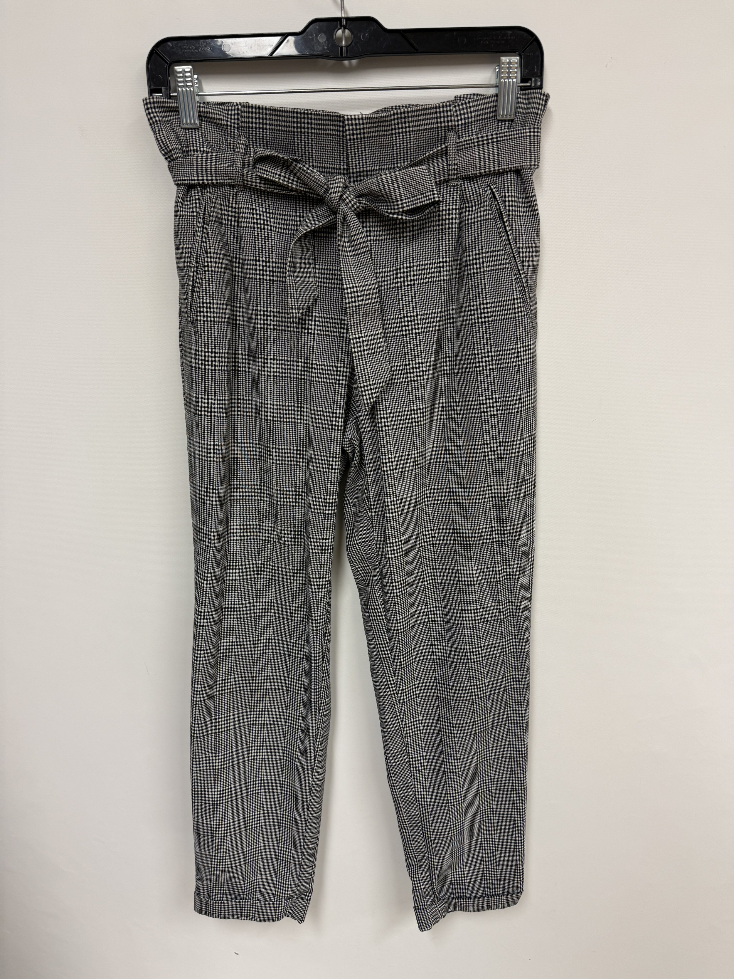 Pantalon gris carreauté, Zara (Trafaluc Collection), XS