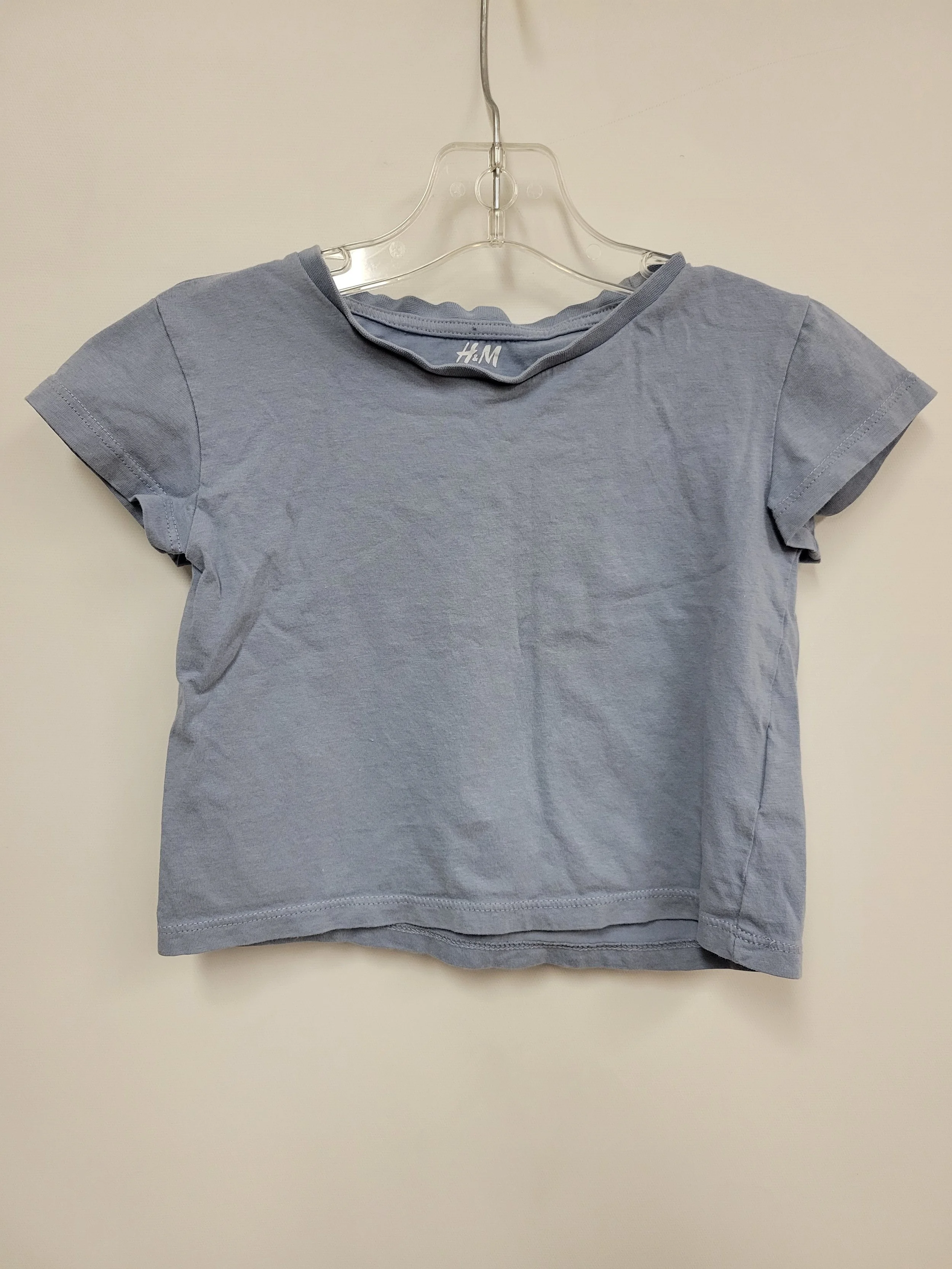 T-shirt bleu, H&M, taille 1/2 ans