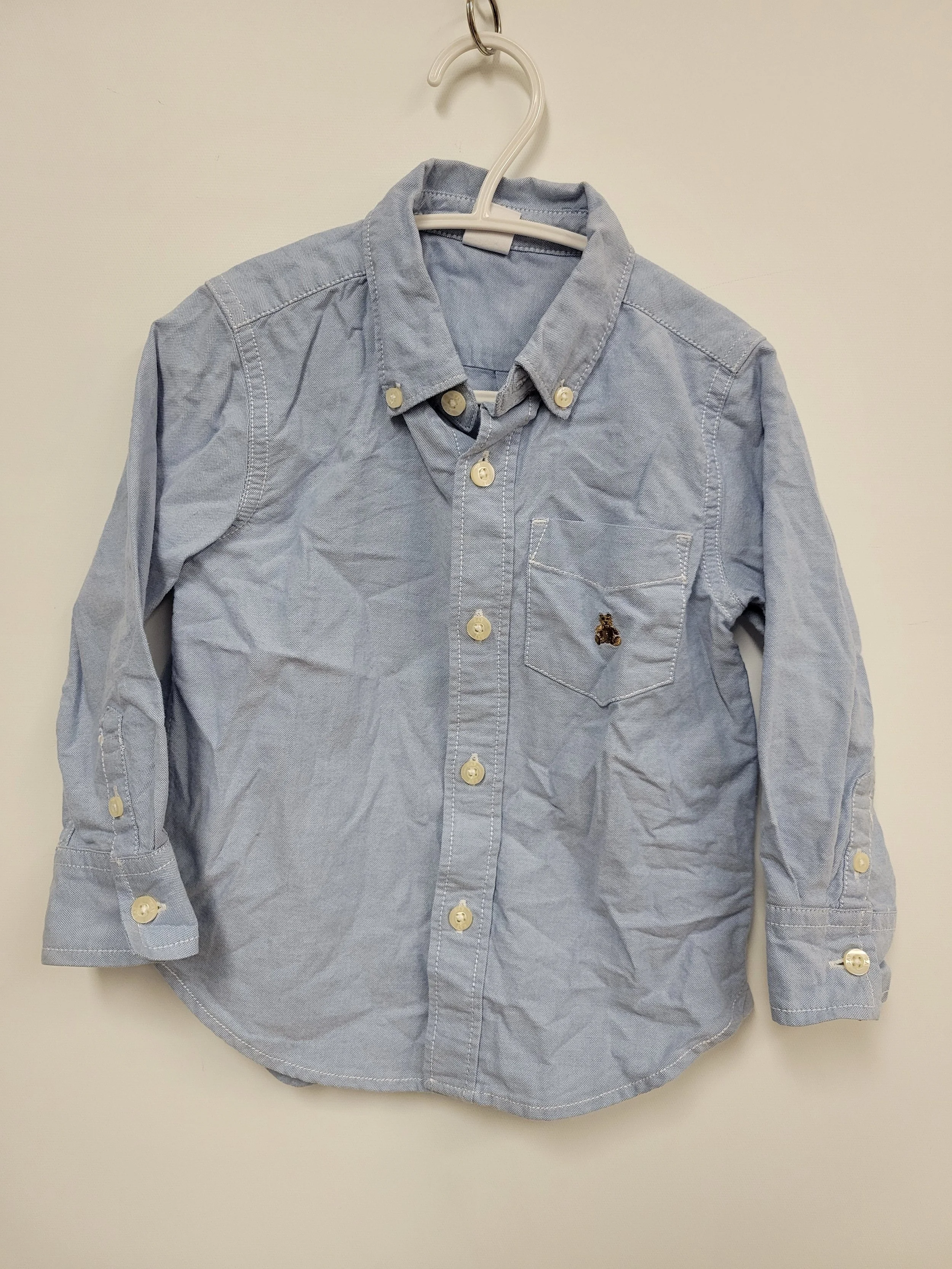 Chemise bleue en coton, Gap Baby, 2 ans