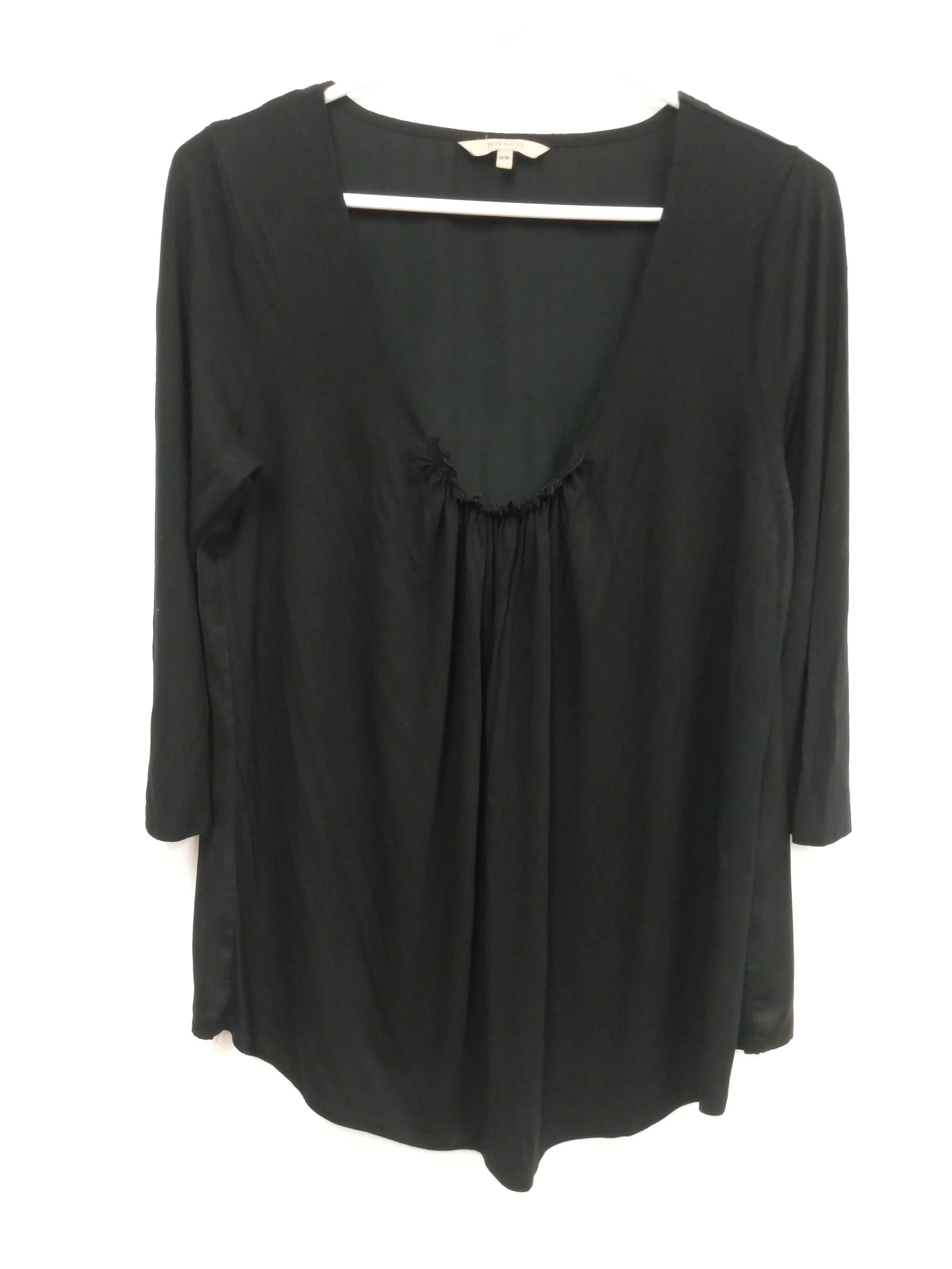 Haut léger noir, RW & Co., M