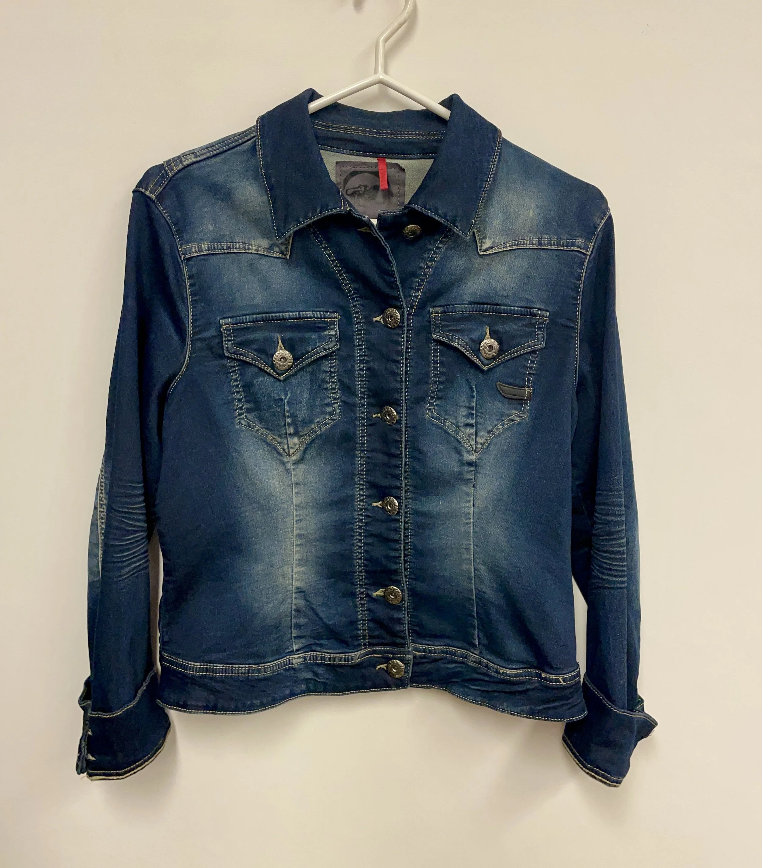 Blouson en jeans marine, PARASUCO, L
