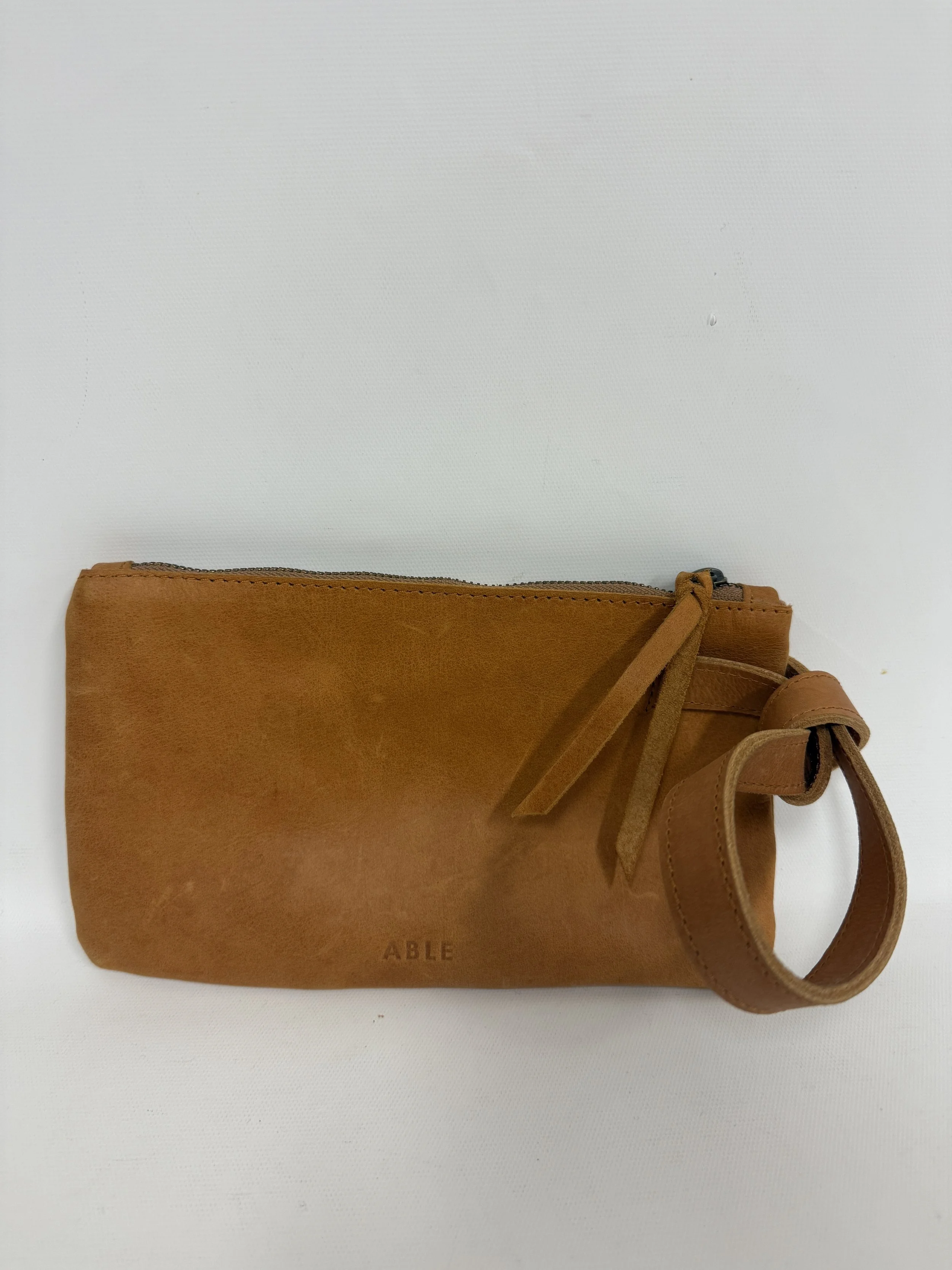 Petit sac à main en suède, Able, 24 x 14 cm