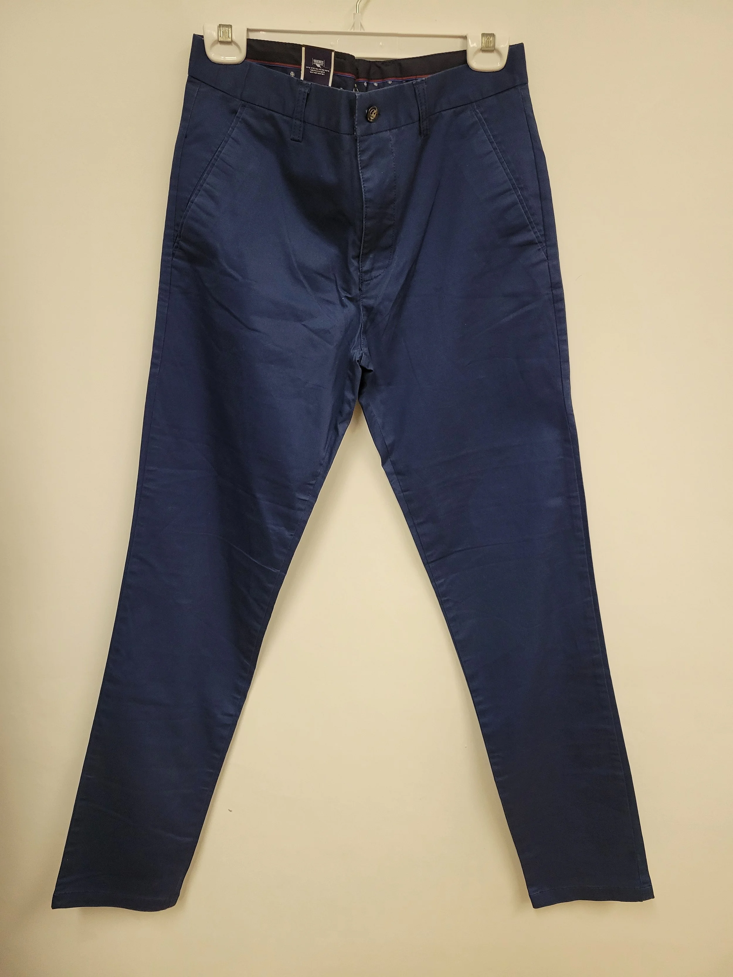 NEUF - Pantalon marine, Style Design, Taille 32