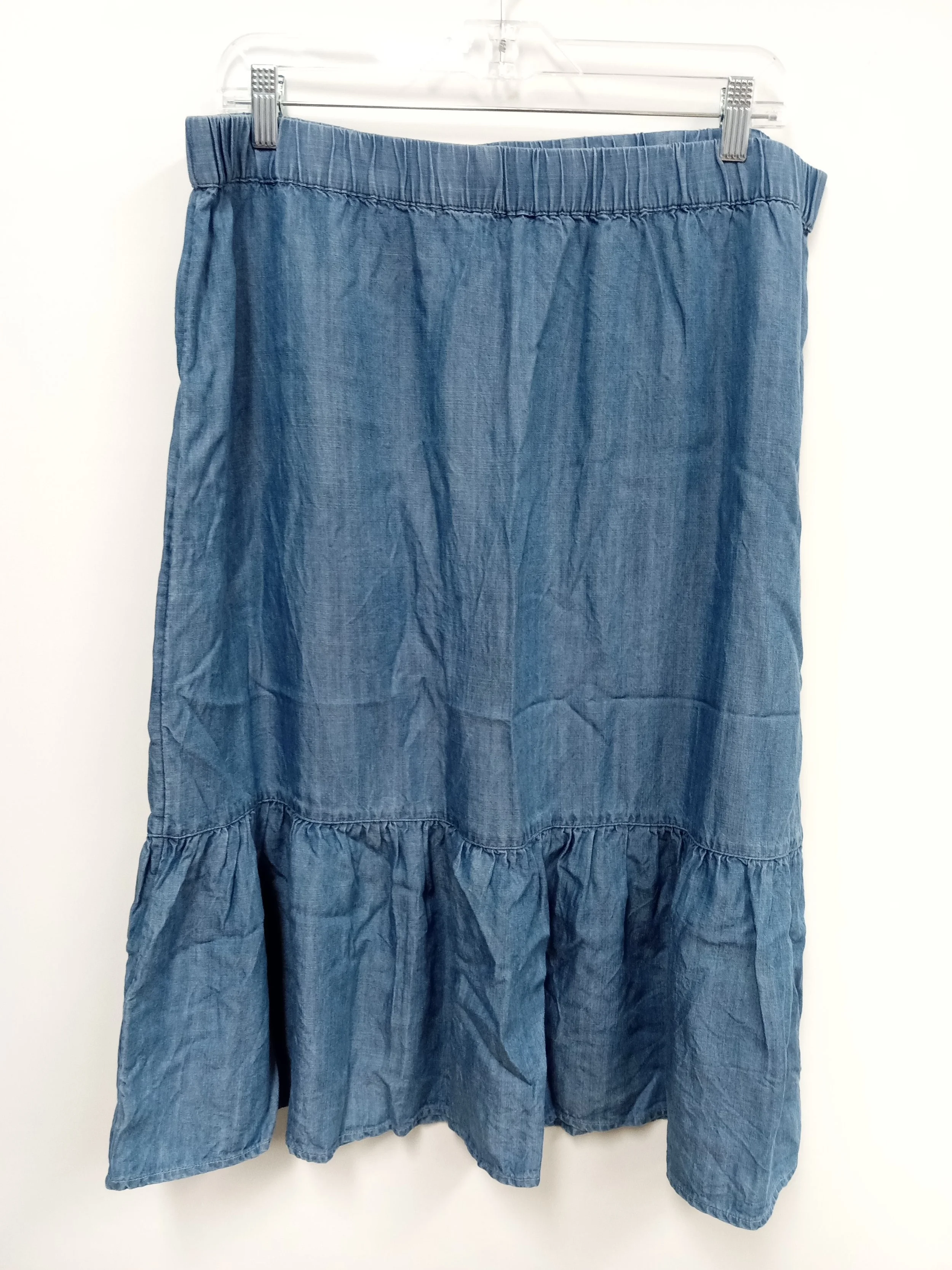 Jupe longue bleu foncé, Loft outlet, XL