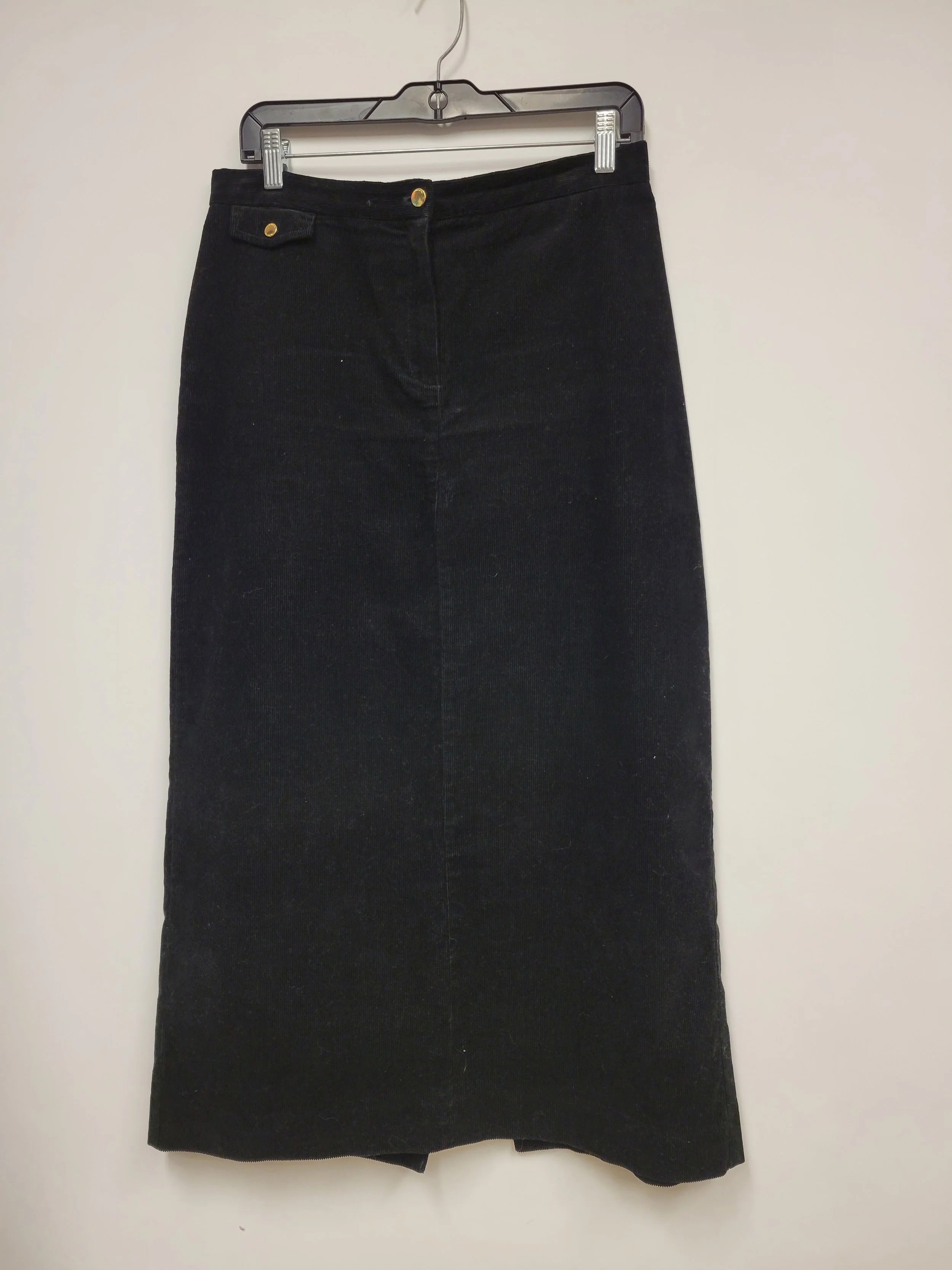 Jupe noire en corduroy, 98% coton, Lauren Jeans co, Taille 10P