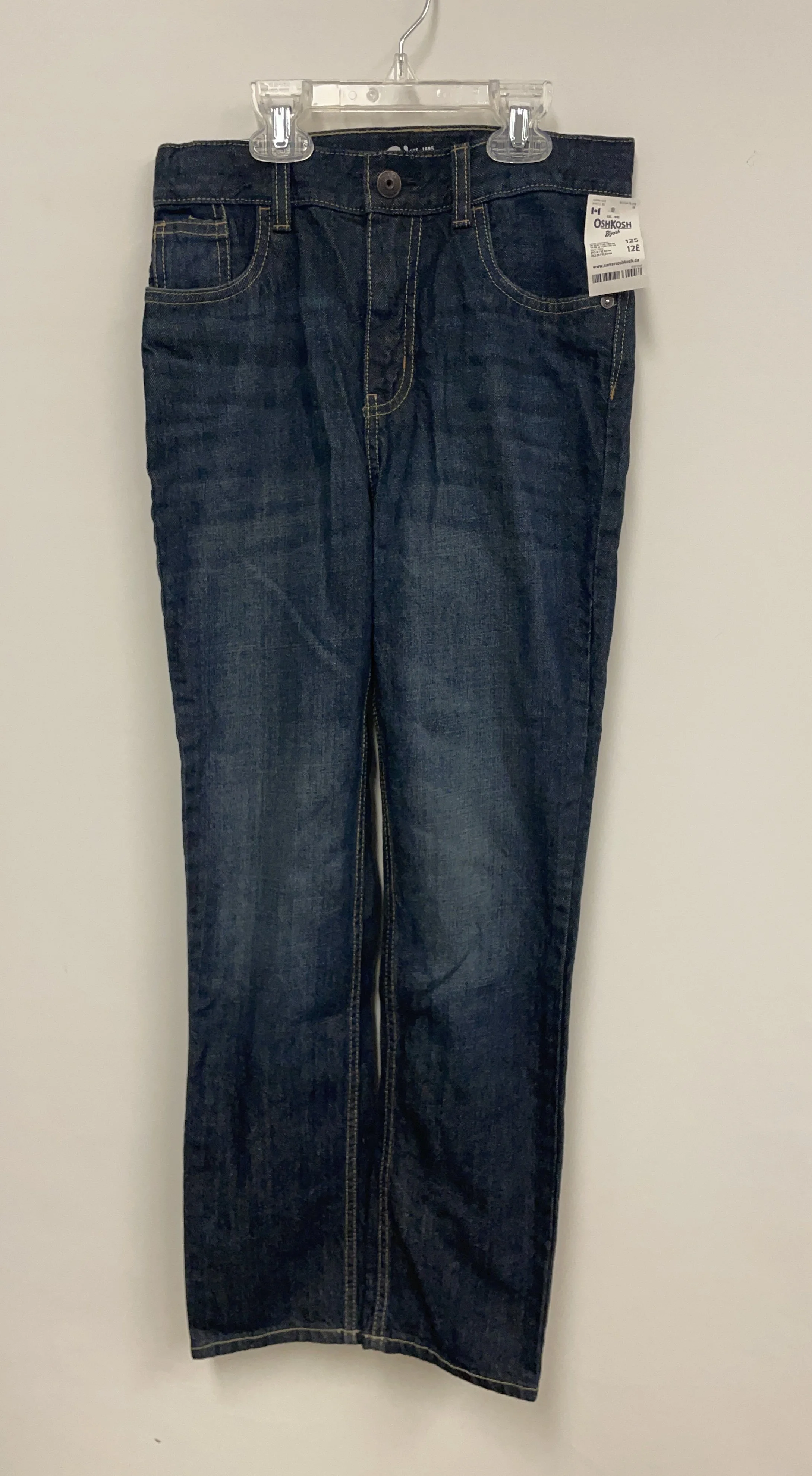 NEUF, jeans marine, B'GOSH, coupe droite, taille 12 ans garçon.