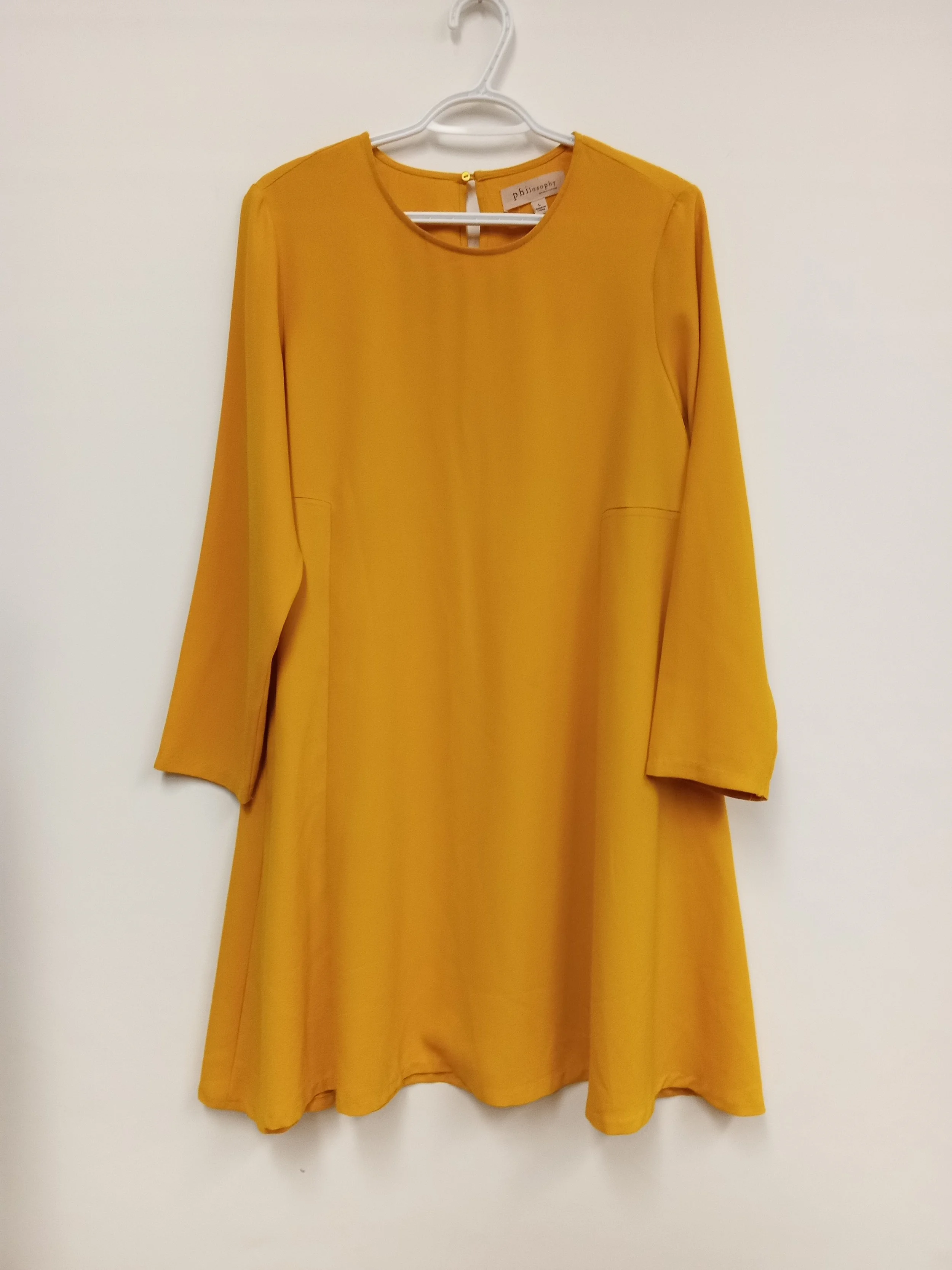Robe trapèze jaune, Philosophy, L