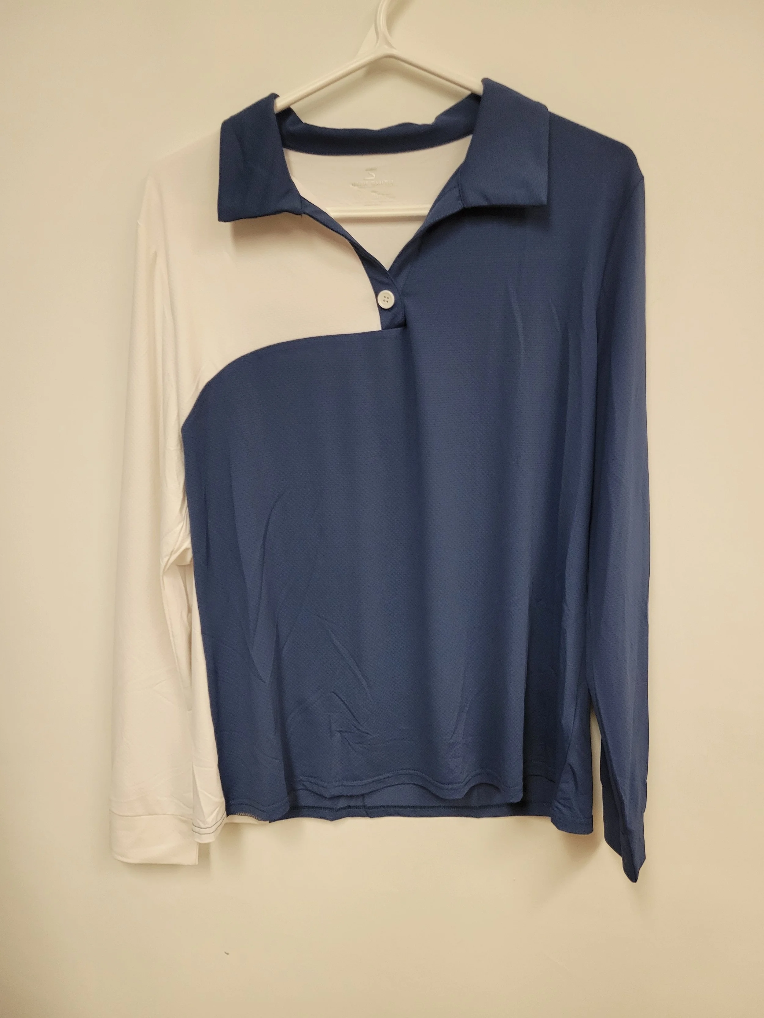 Polo bleu et blanc, Jack Smith, XL