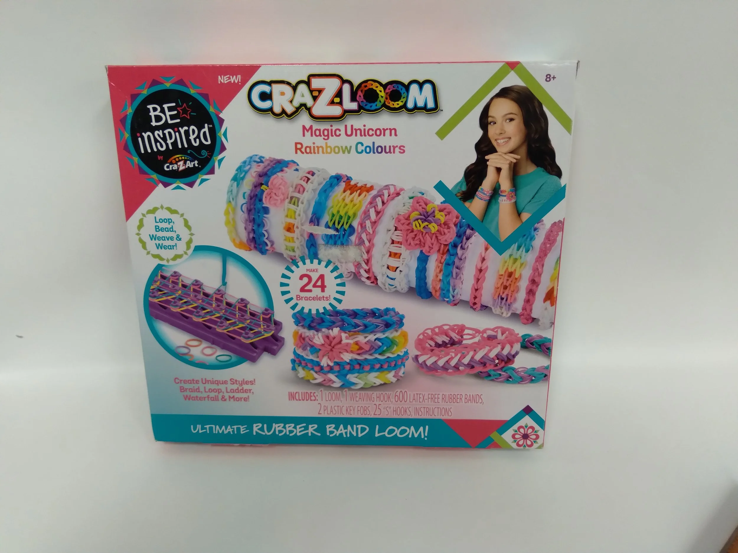 Métier pour fabrication de bracelets (sans les élastiques)