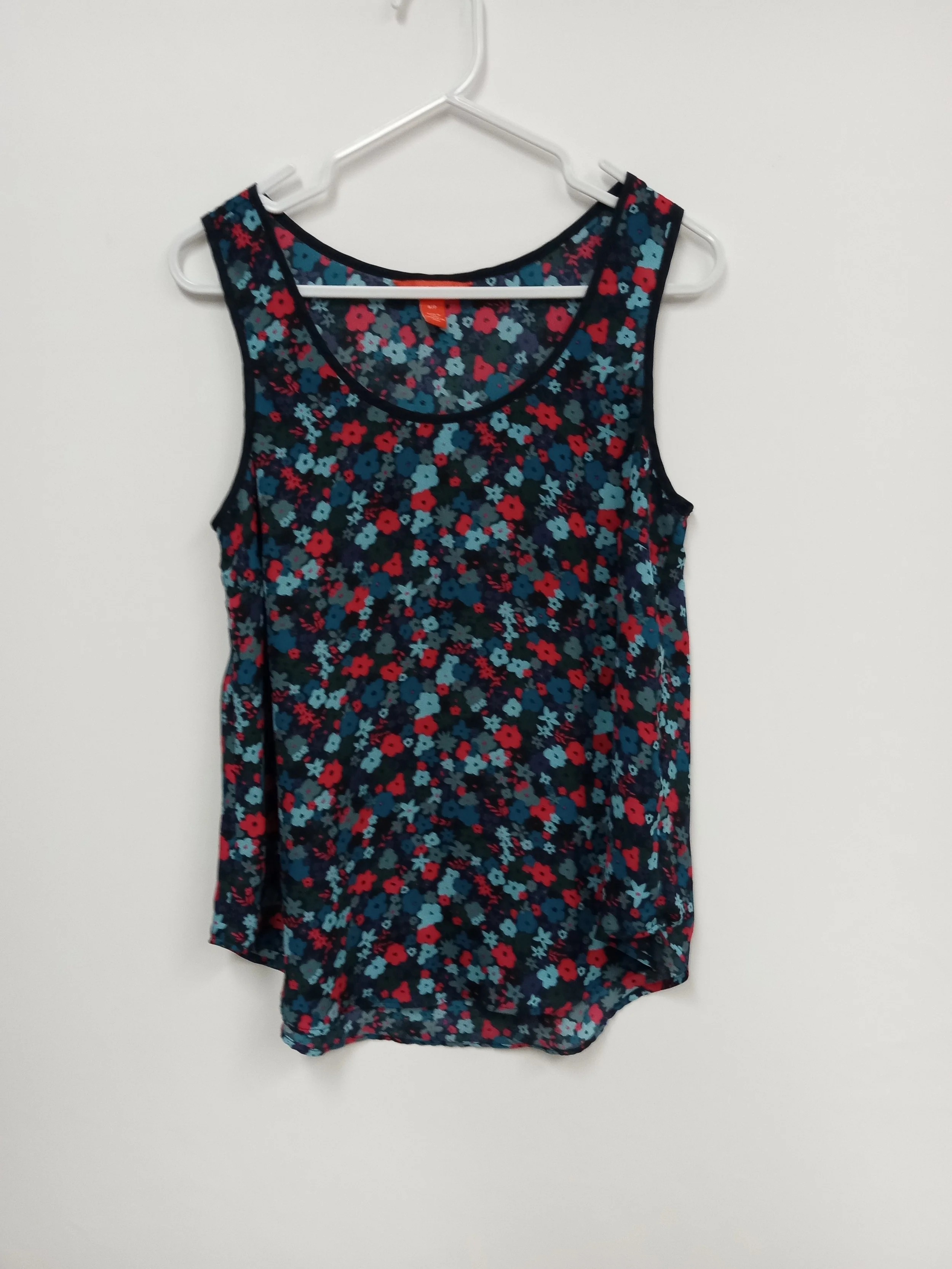 Camisole noire à motif fleuri, Joe Fresh, Taille S