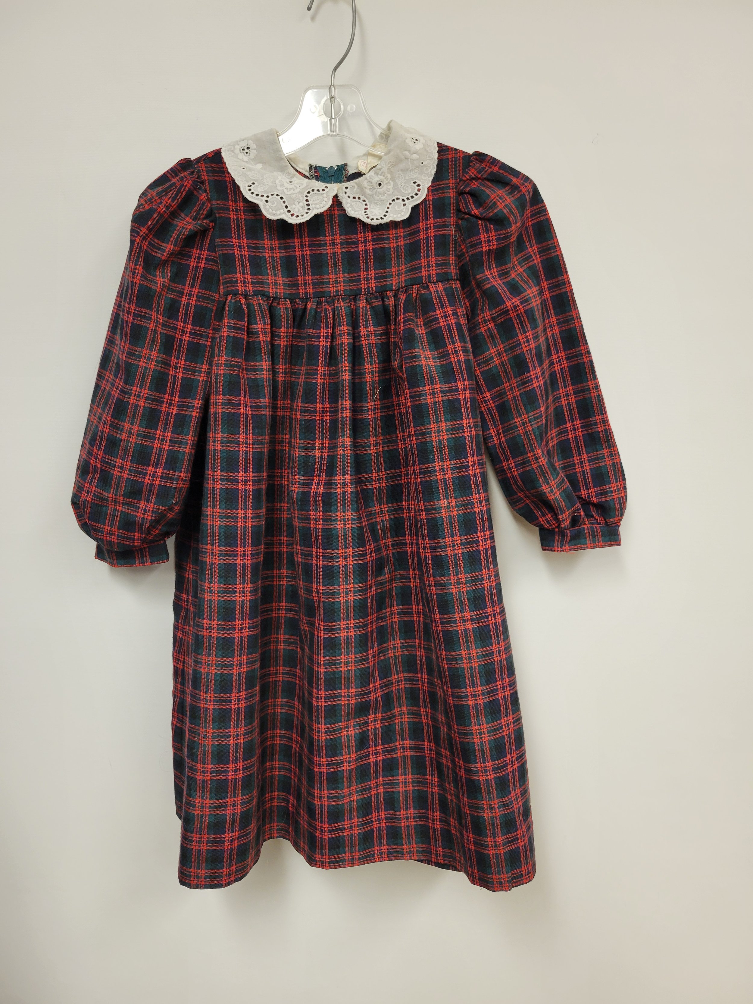 Robe pour enfants à carreaux, Manhattan, 5 ans