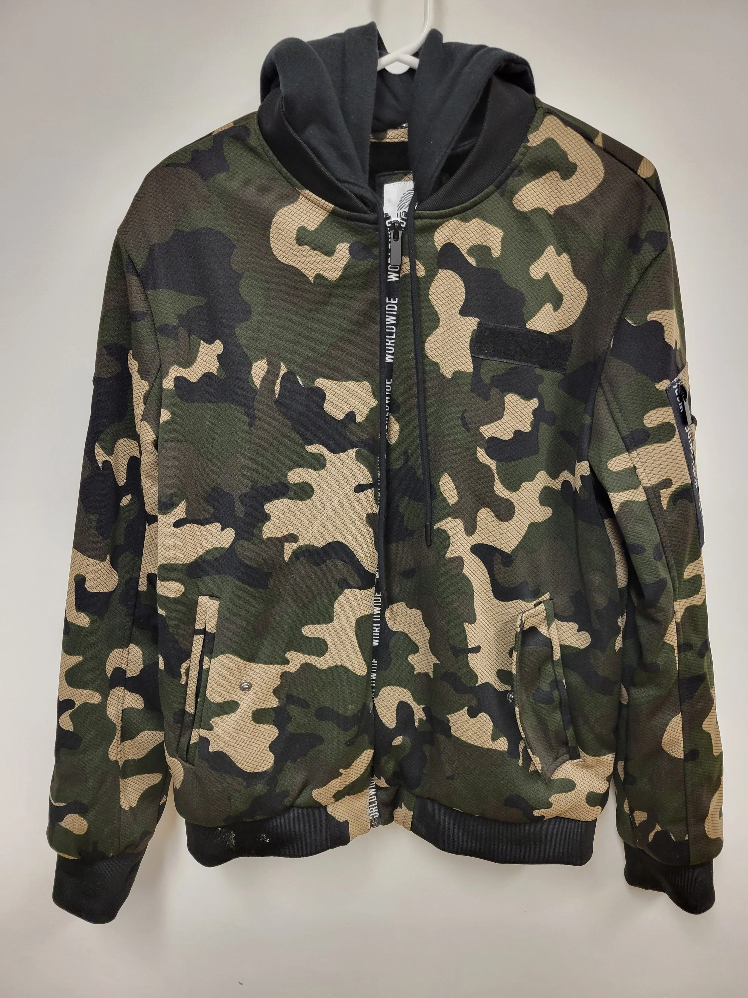 Veste doublée motif camouflage, urban-id, M