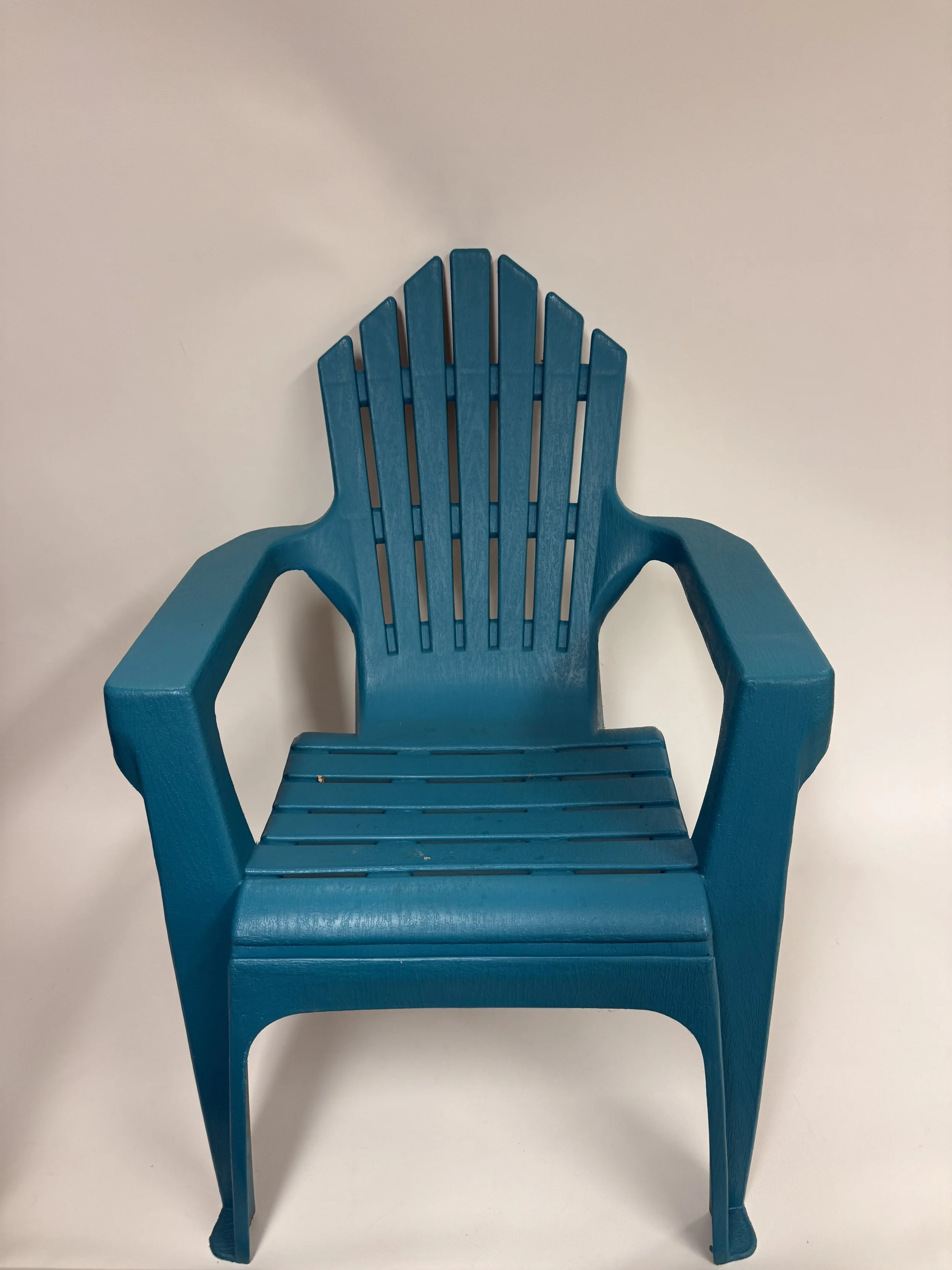 Chaise extérieure pour enfant (23 po), bleu turquoise