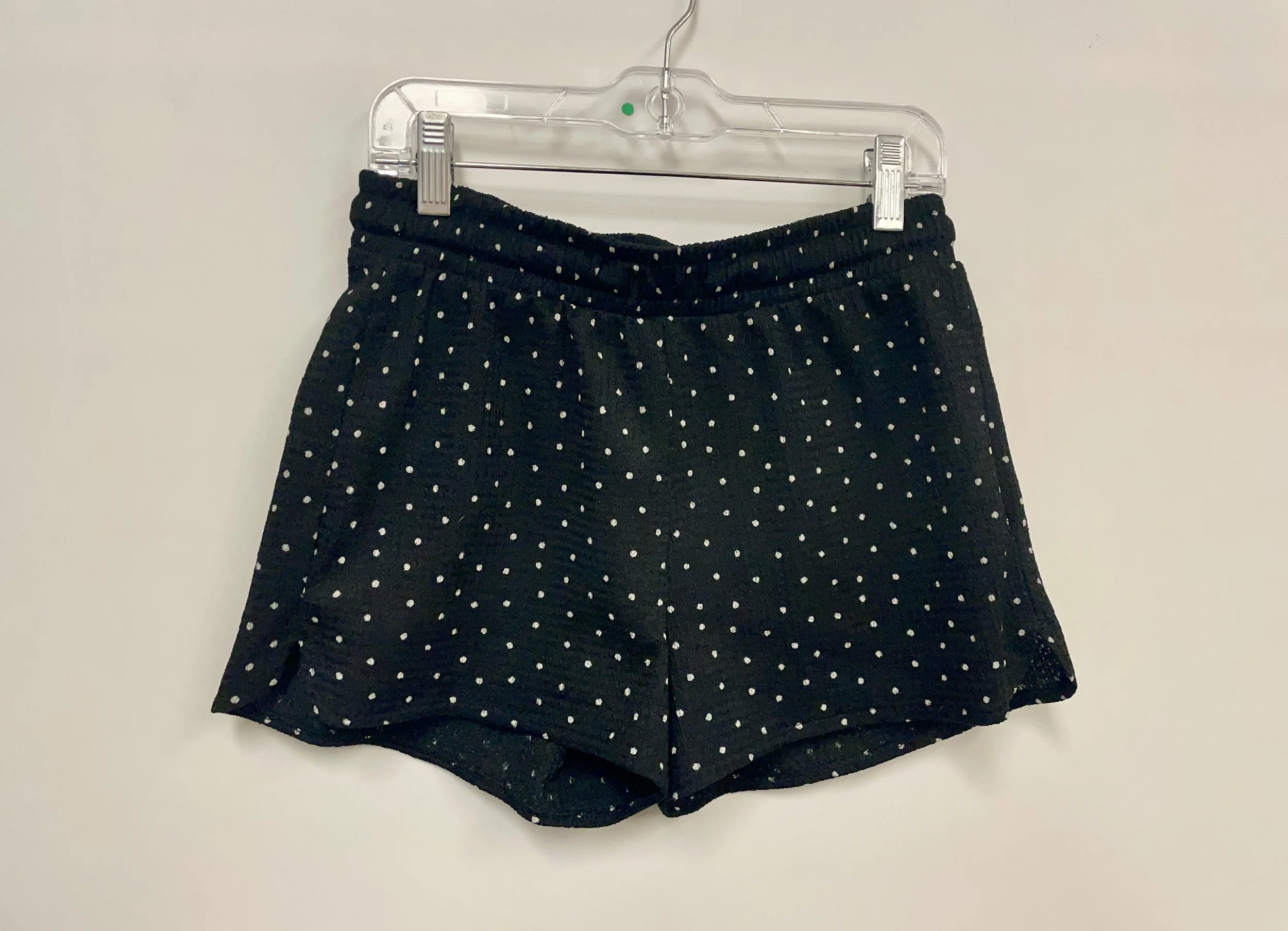 Short noir et blanc, F&F, en polyester, taille 10-11 ans (Europe).