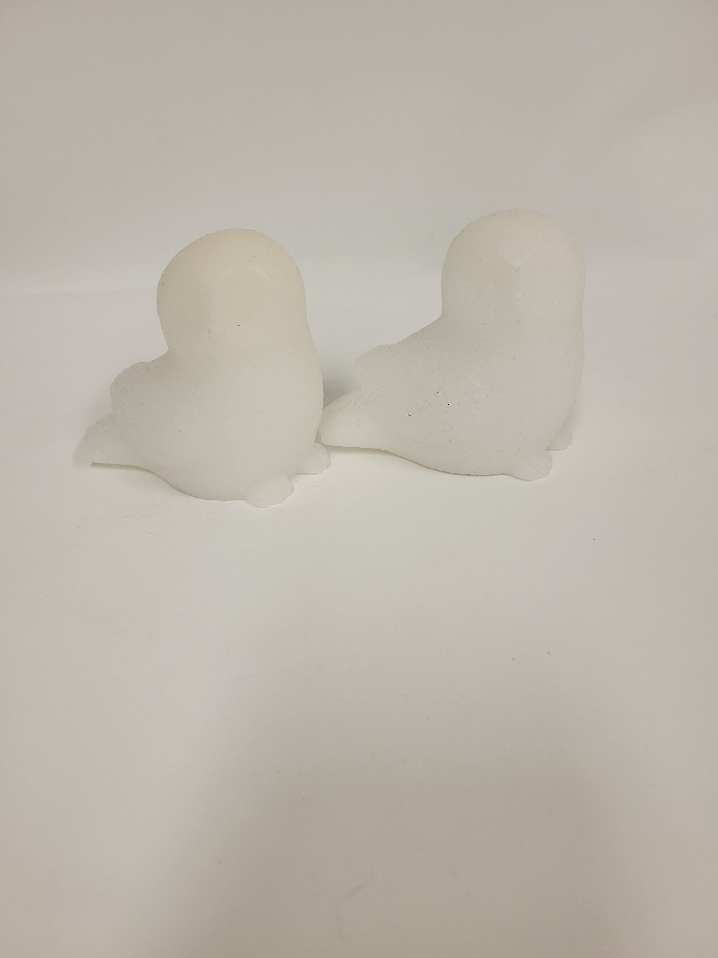 2 petites lumières d'ambiance en forme de chouettes