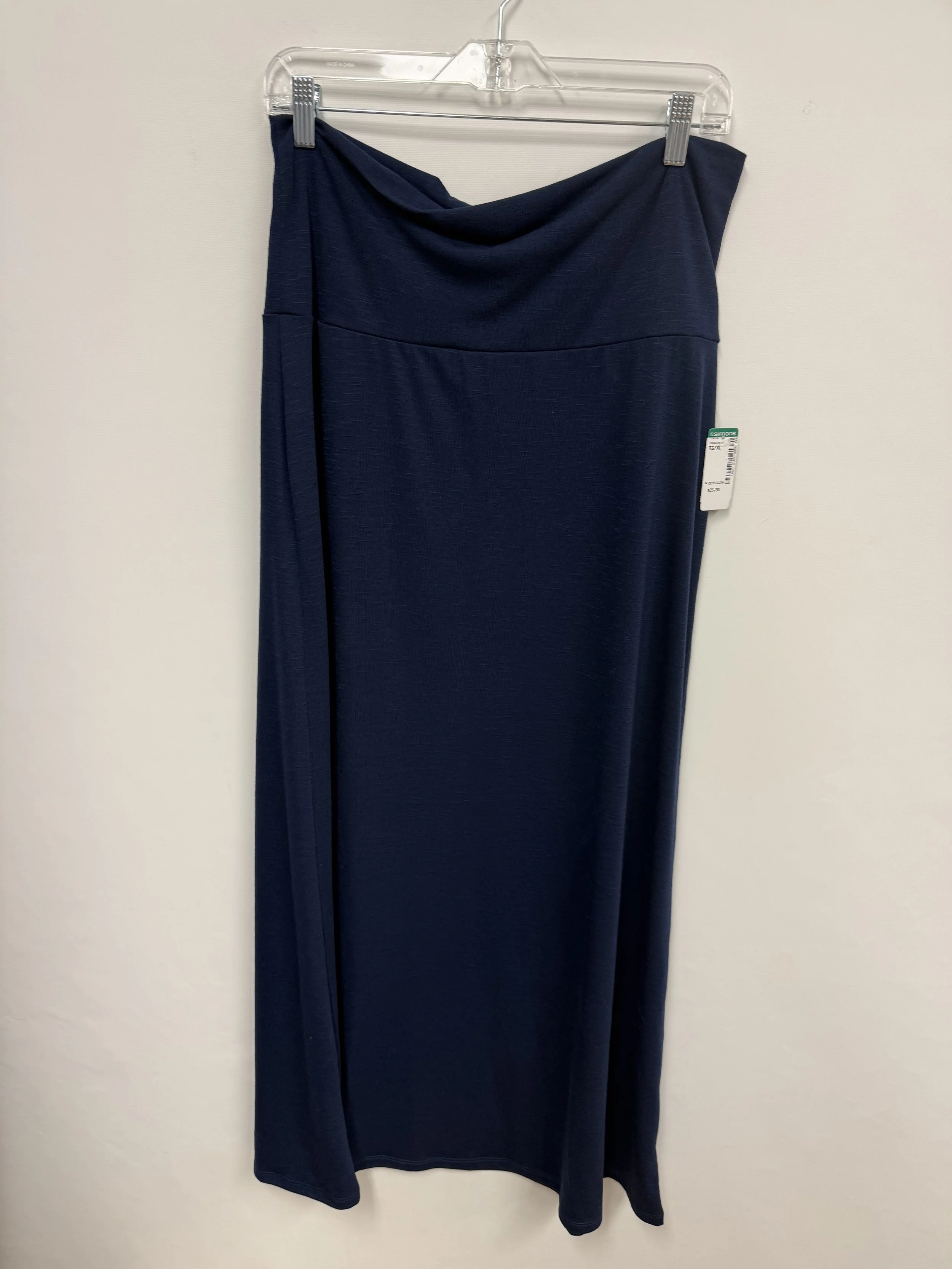 NEUF - Jupe longue bleu foncé, Twik par Simons, XL