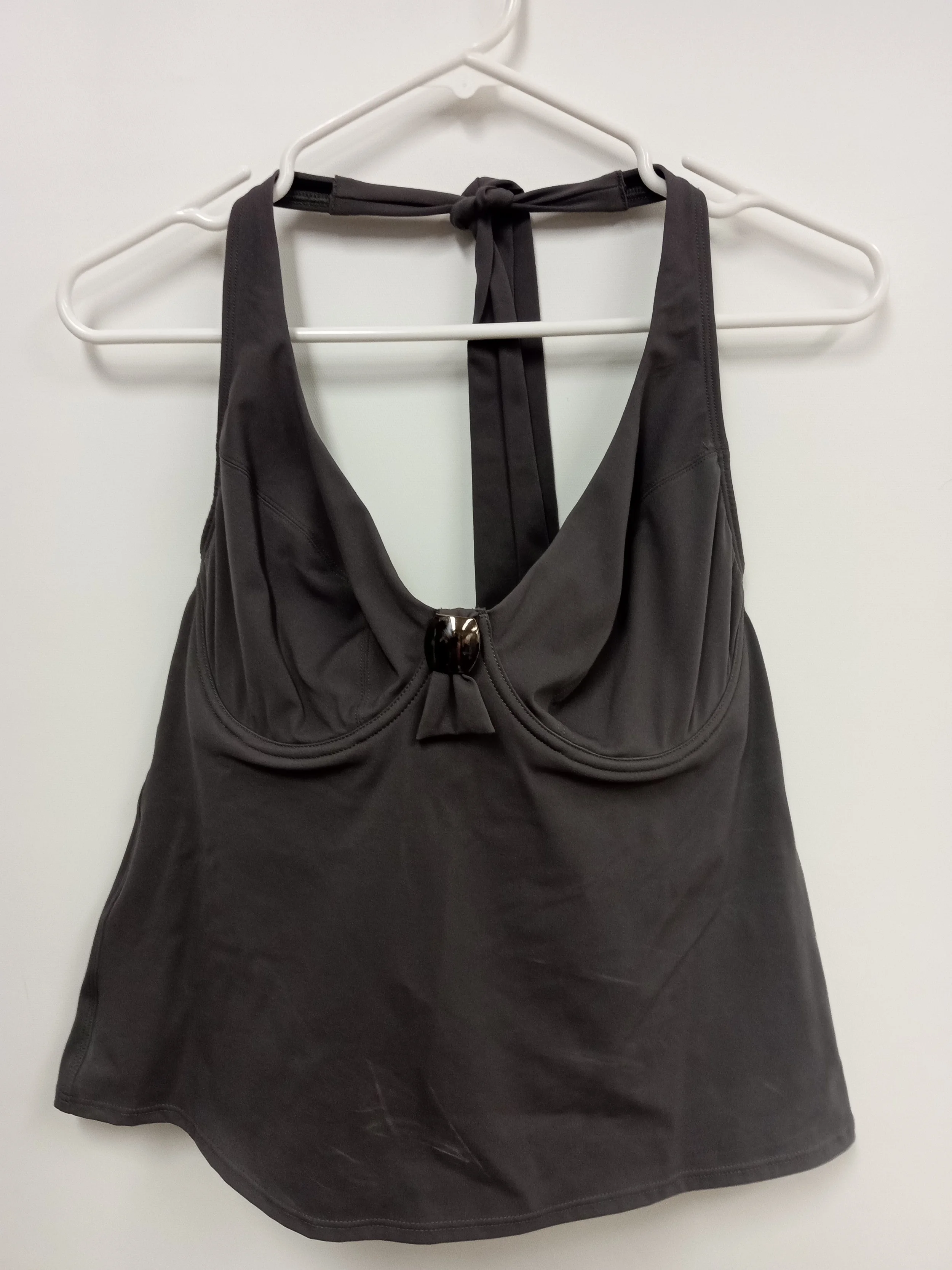 Maillot de bain 2 pièces, gris, neuf avec étiquette, Empreinte, taille 42 FR