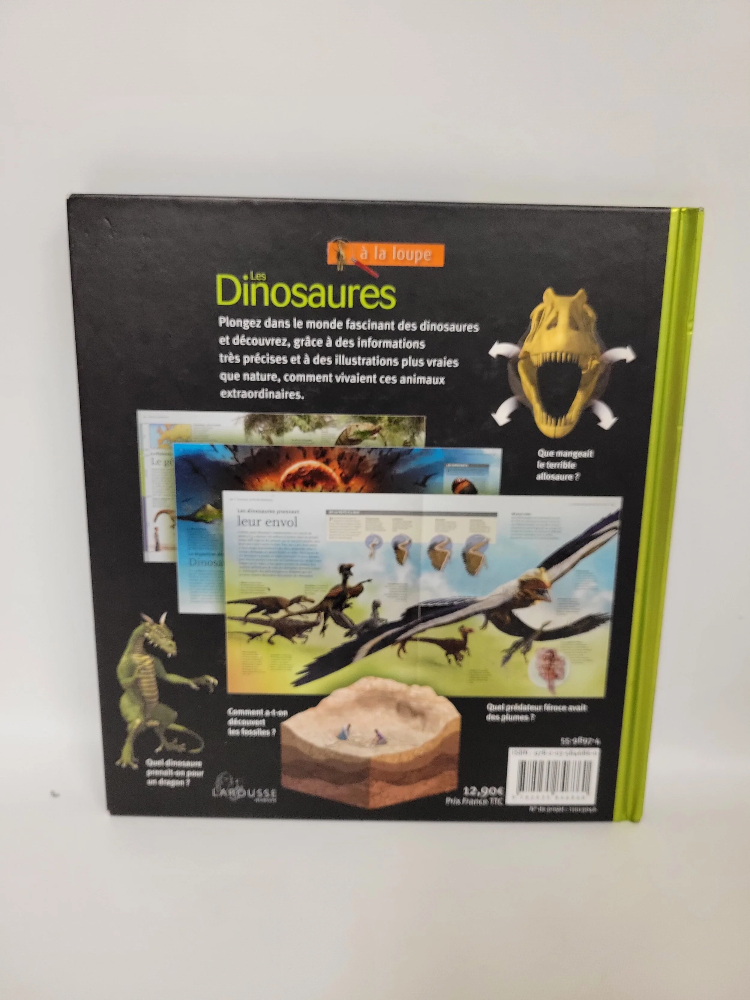 Les dinosaures à la loupe - Larousse
