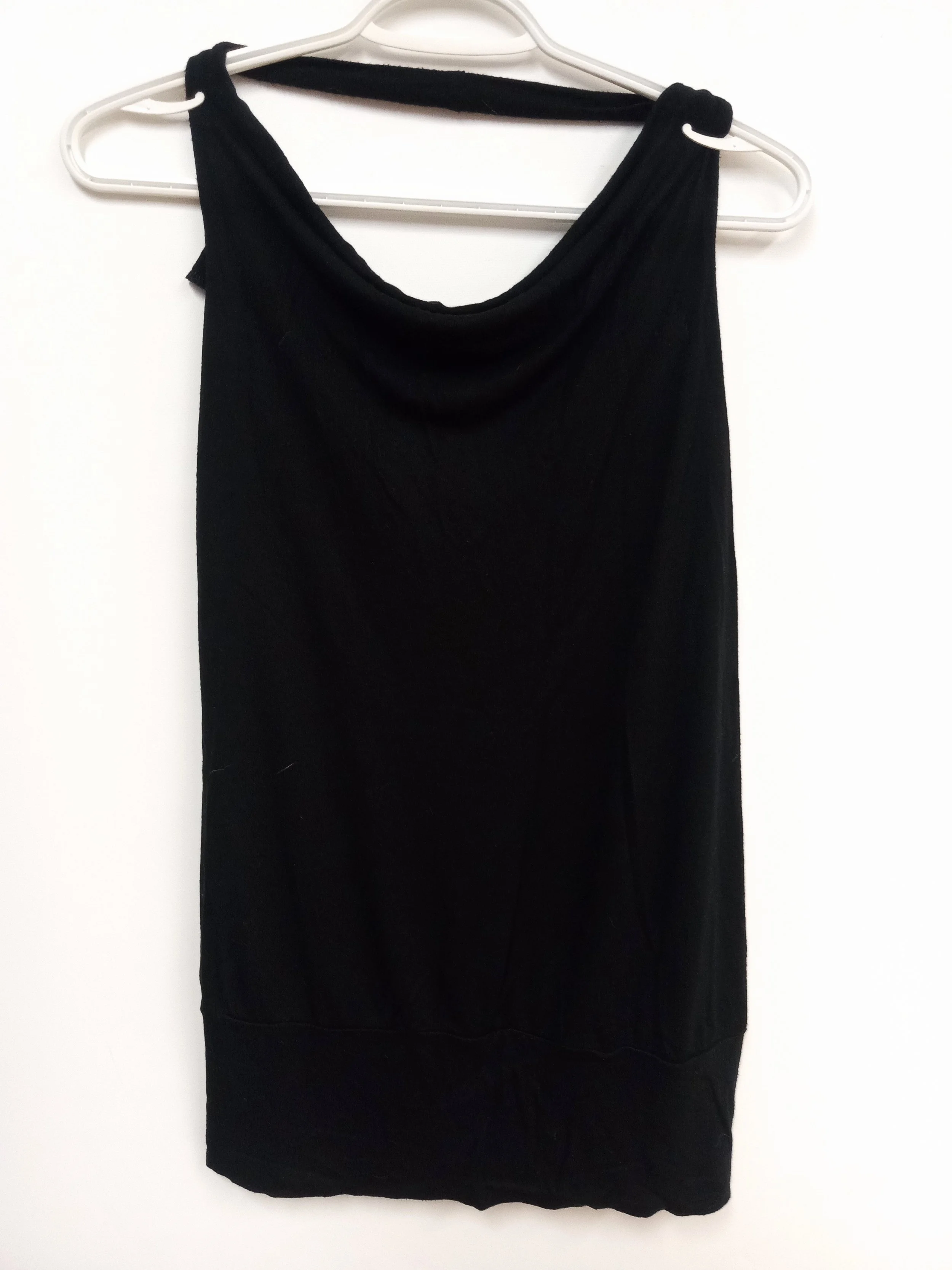 Débardeur noir avec décolleté halter, H&M (Divided), 4 (S)