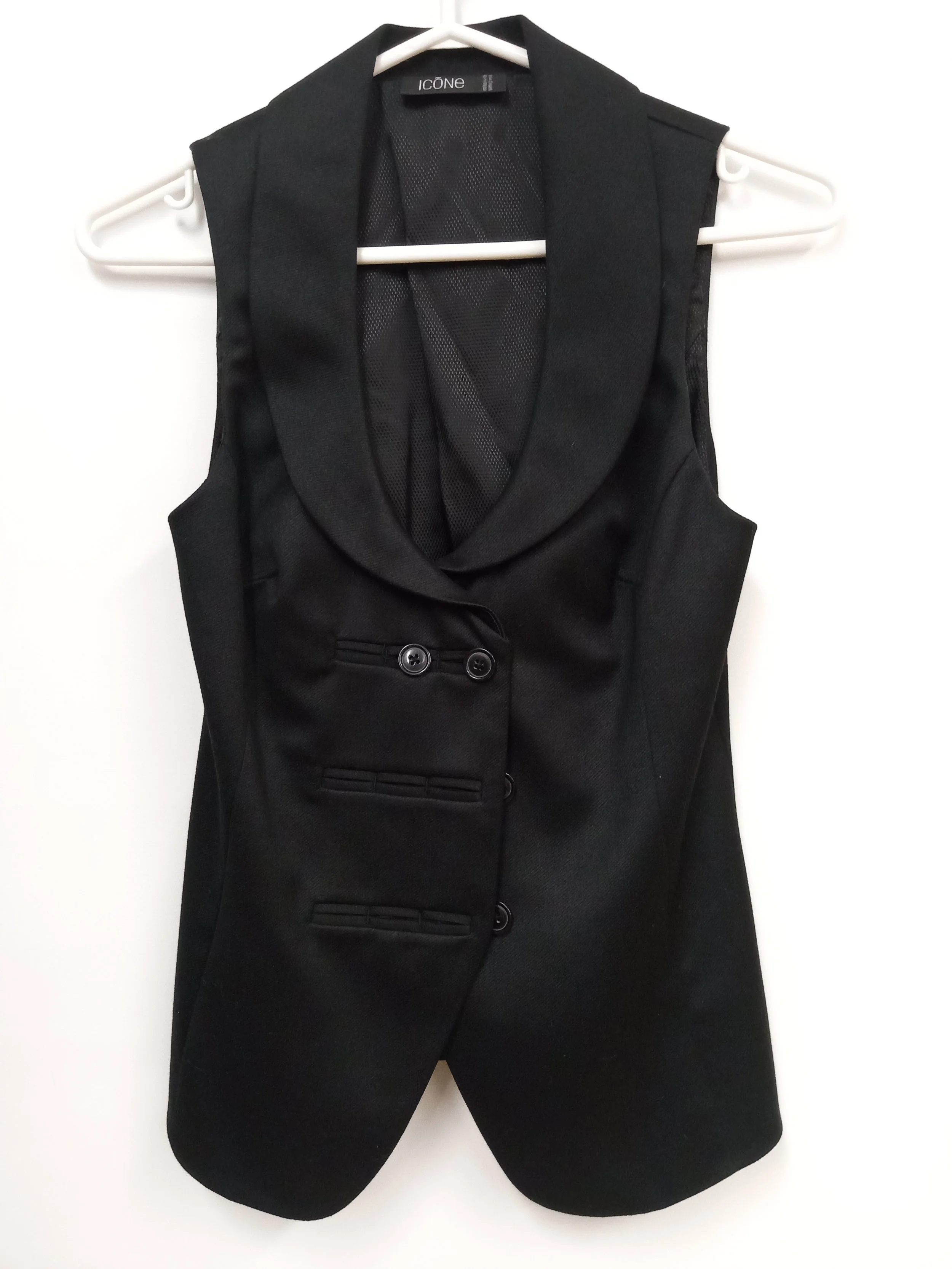 Gilet noir, Icone, 2 (XS)