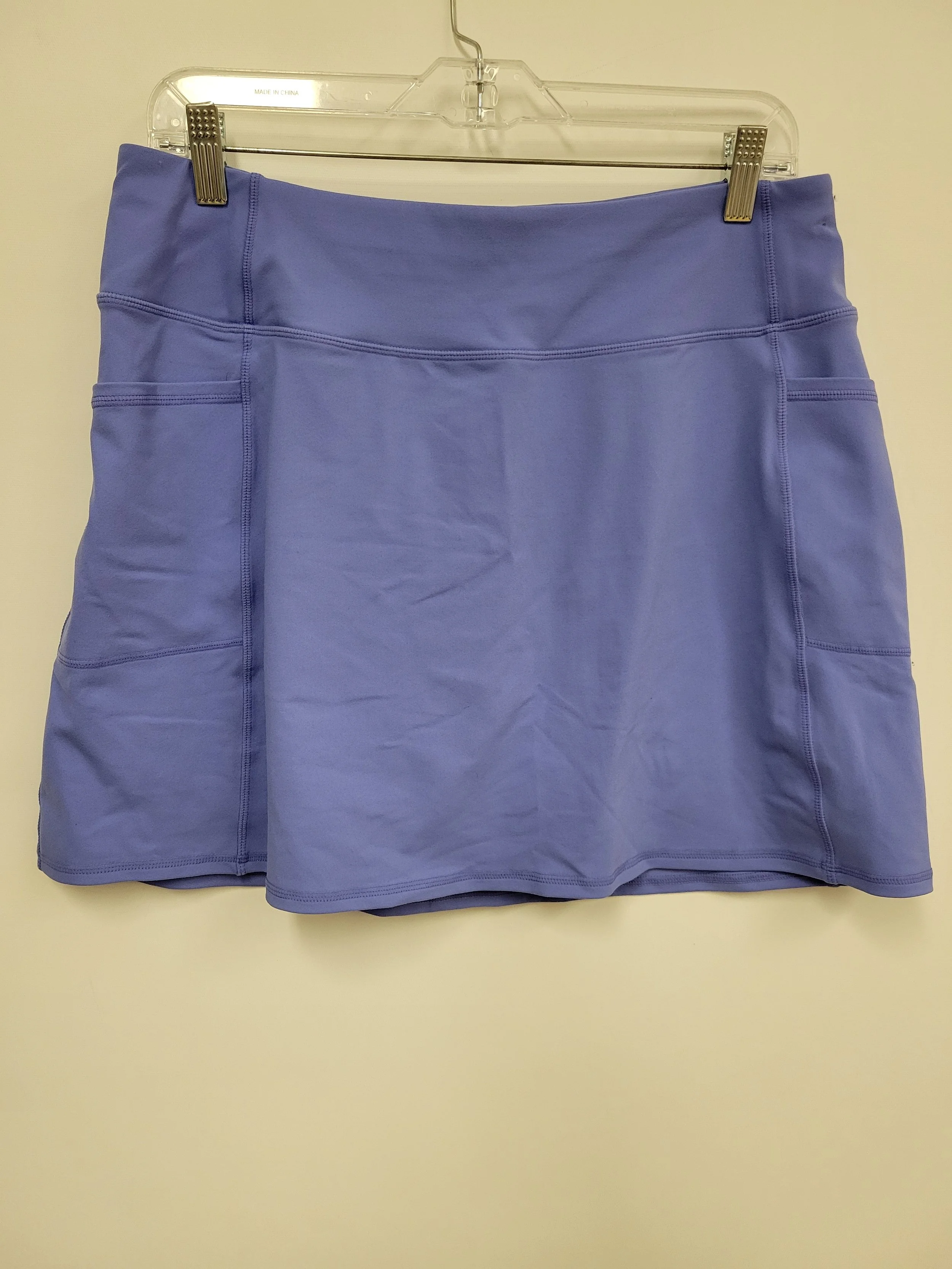 Jupe sport bleu pâle avec short, Skechers, L