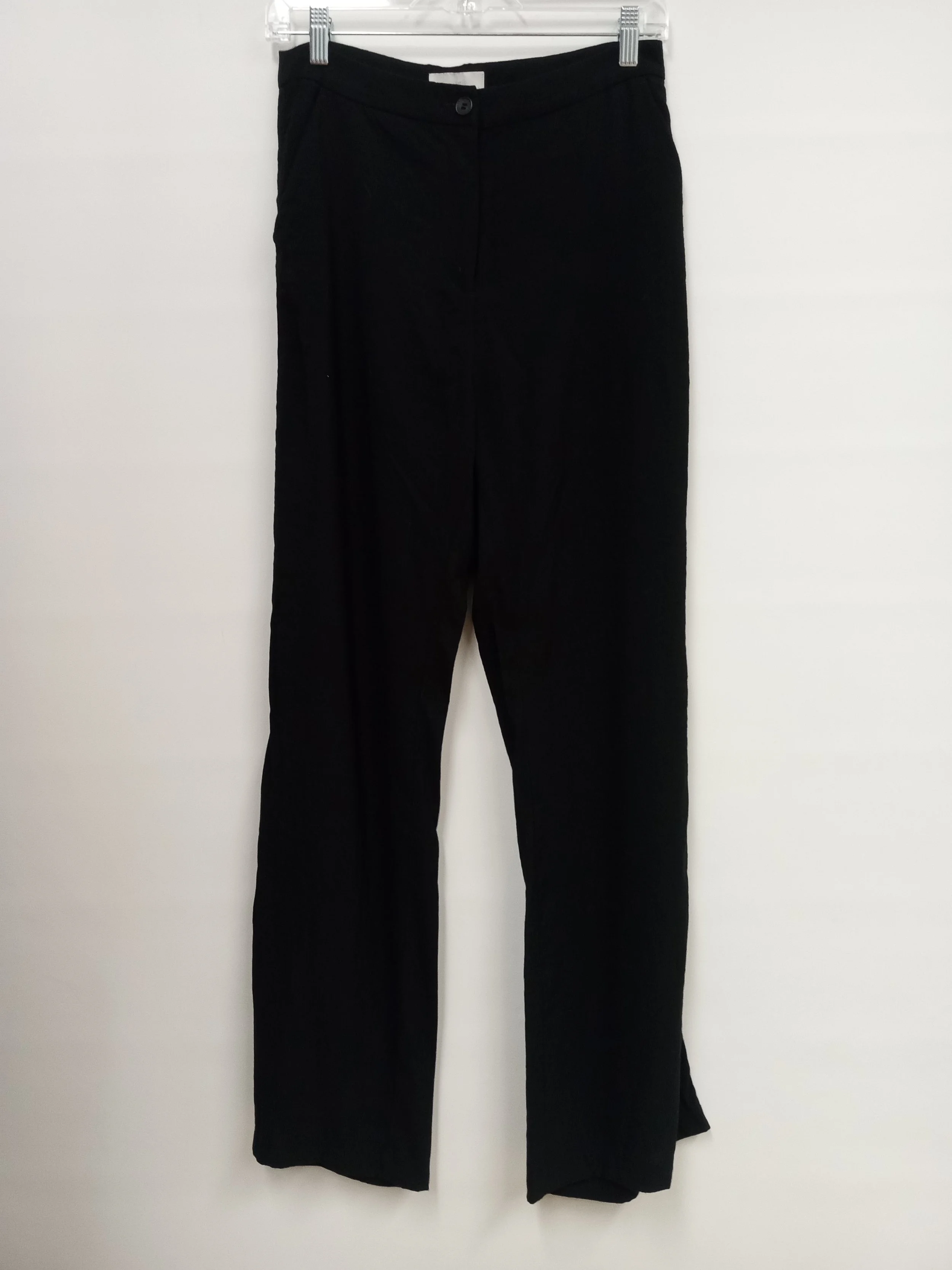 Pantalon noir en viscose, H&M, 6 (S)