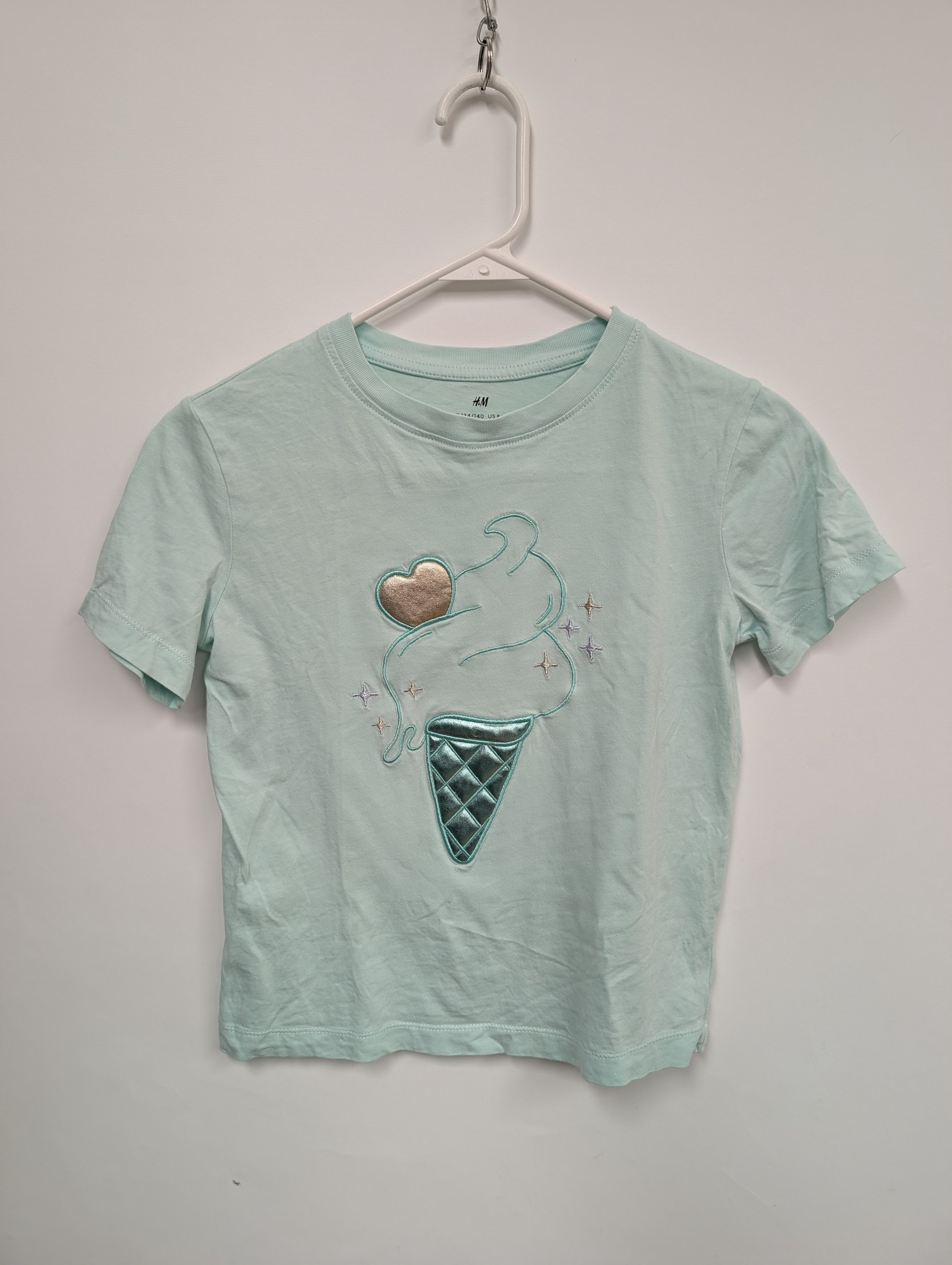 tshirt, crème glacée, 8-10T, H&M