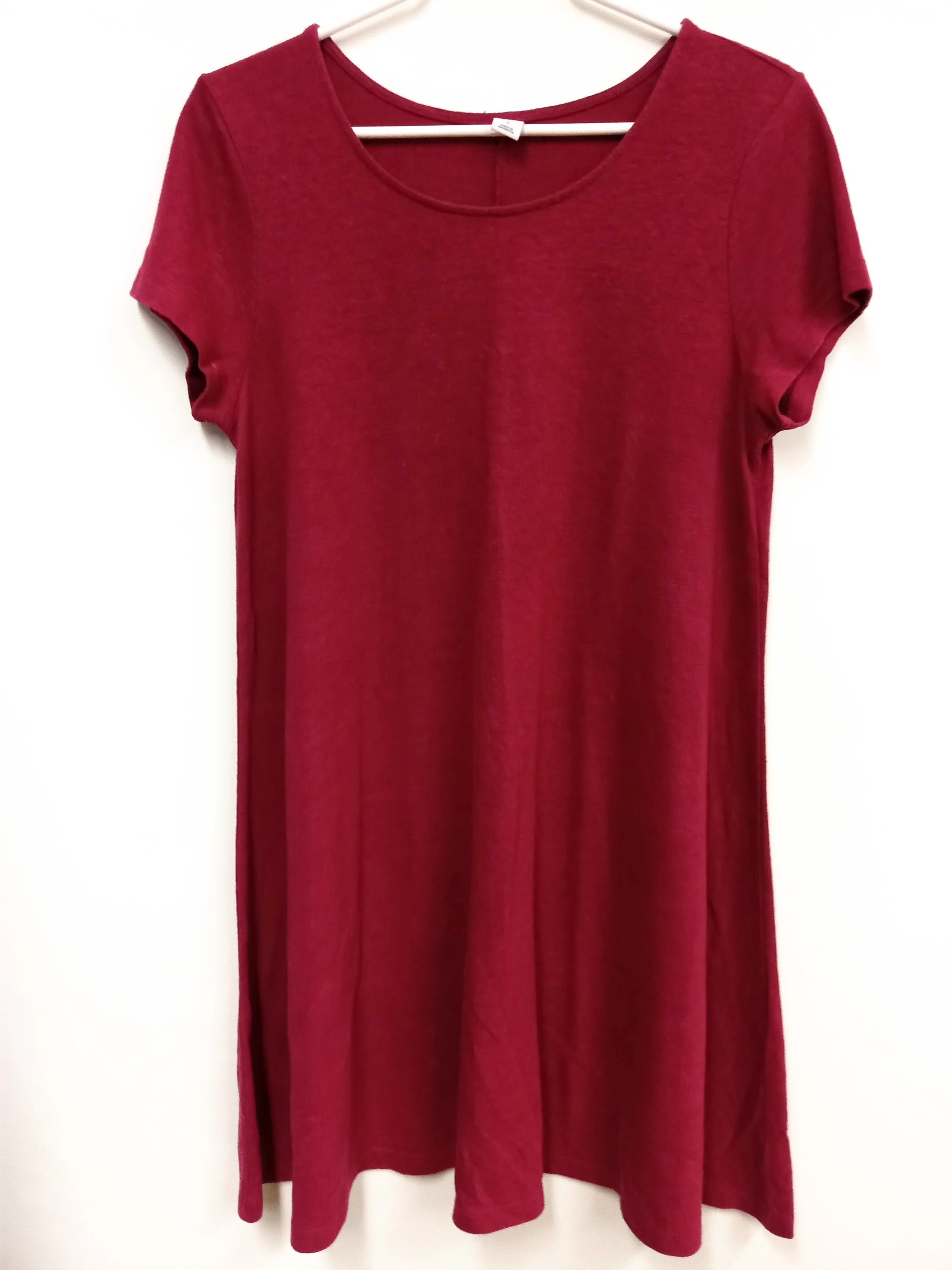 Robe rose en 52% lin, Old Navy, L
