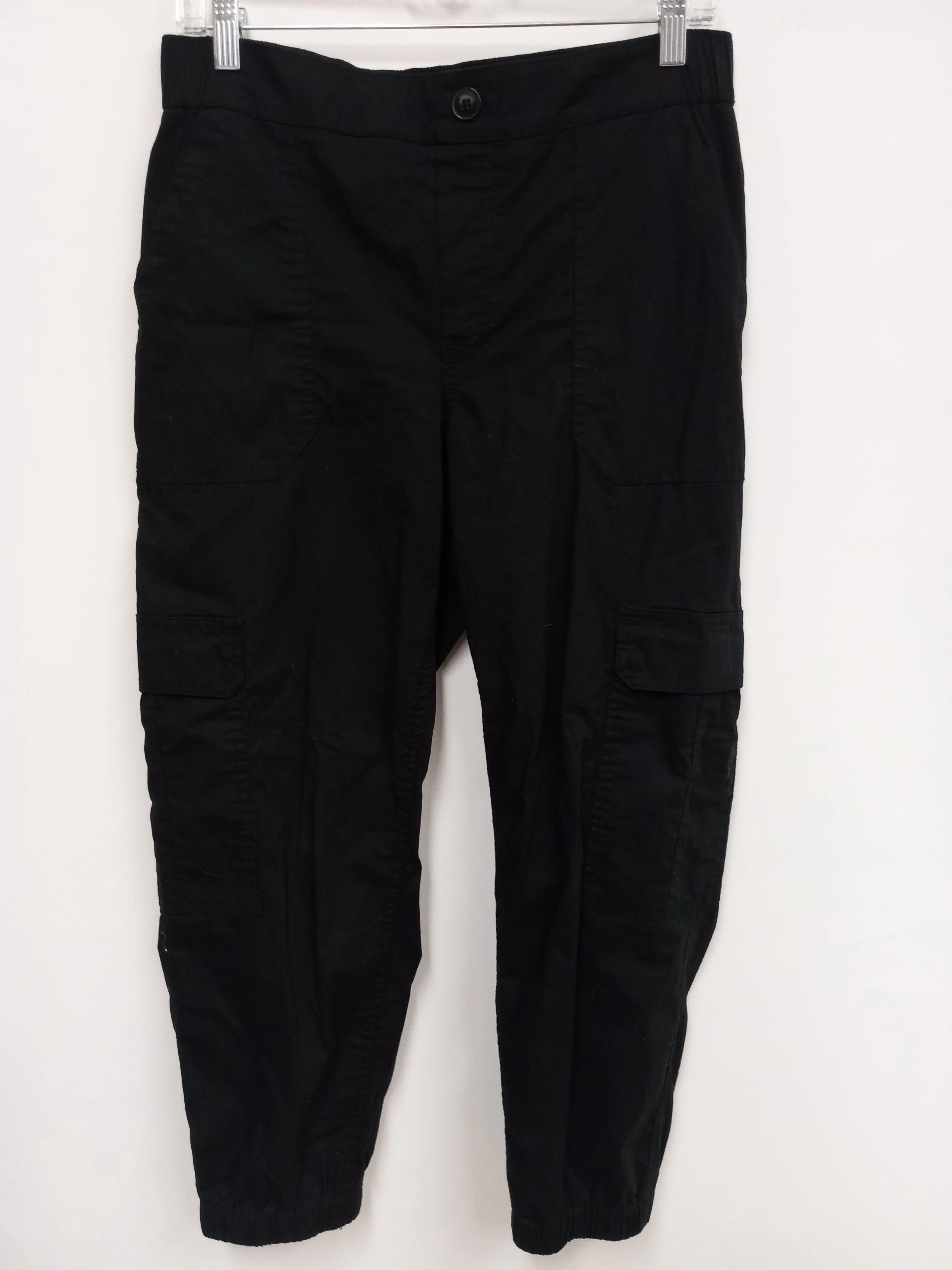 Pantalon noir en 98% coton, Reitmans, M (petite)
