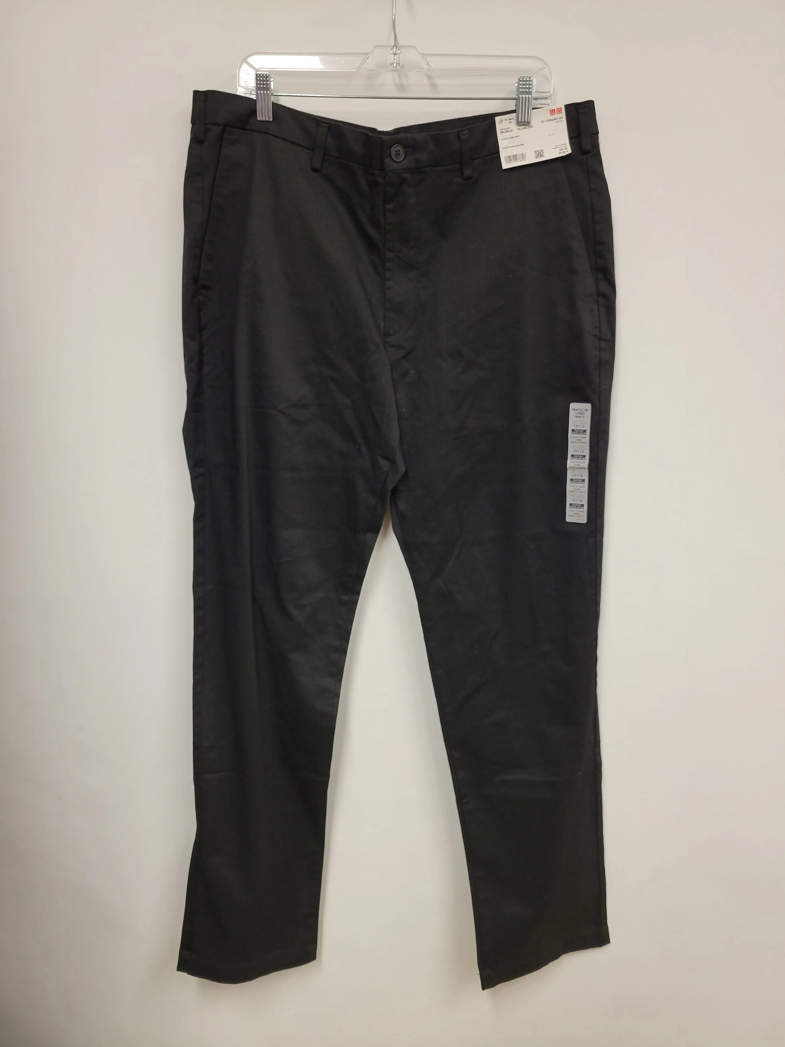 NEUF - Pantalon noir, Uniqlo, 38 x 34 (valeur de 39,90$)