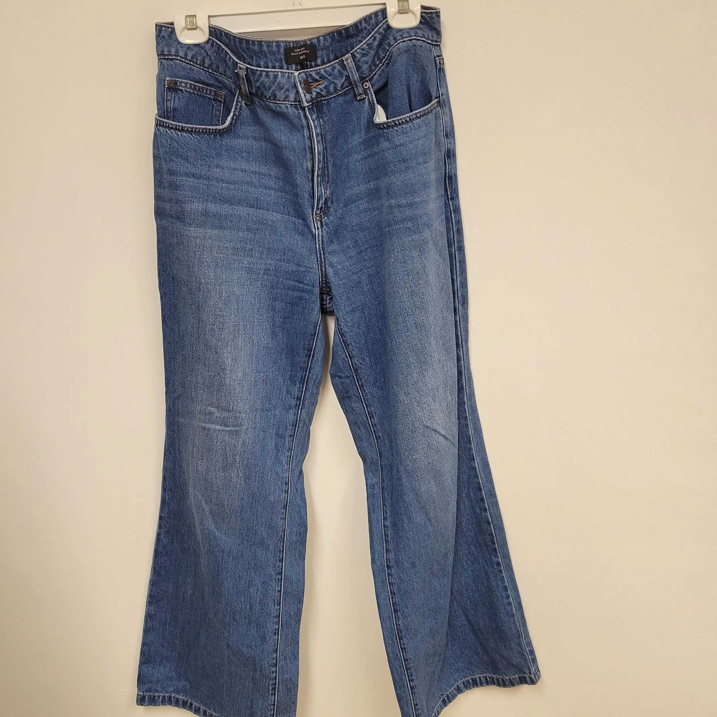 Jeans taille haute, RW et CO, taille L