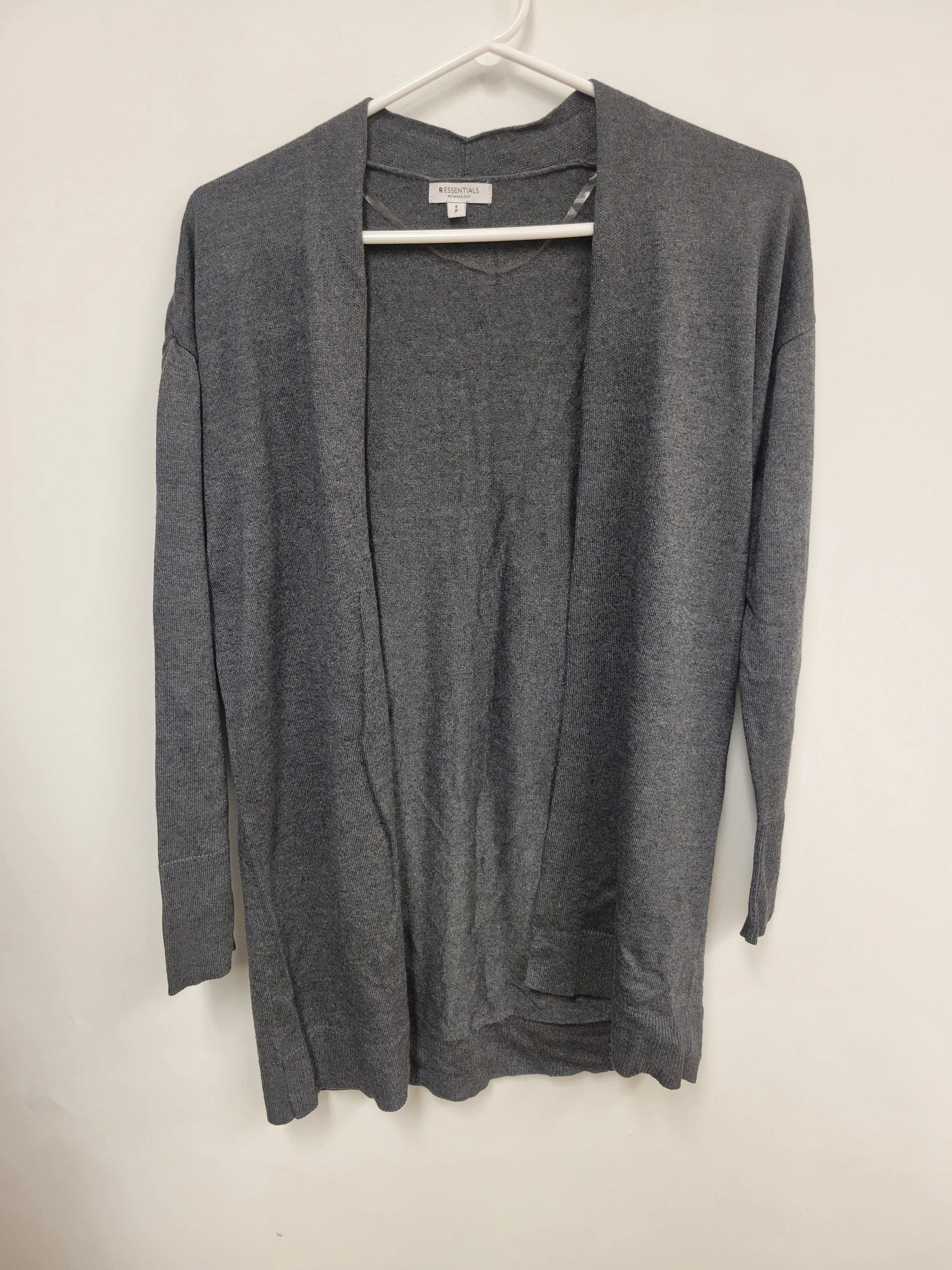 cardigan gris, reitmans, taille S