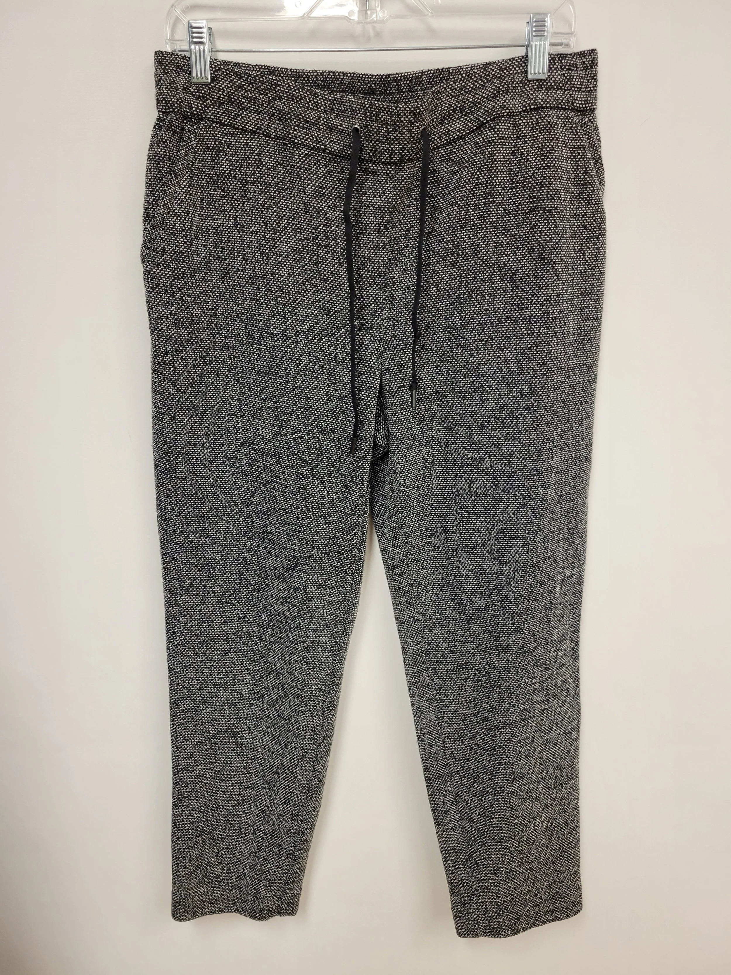 Pantalon tissé noir/blanc, Reitmans Petite, taille 12