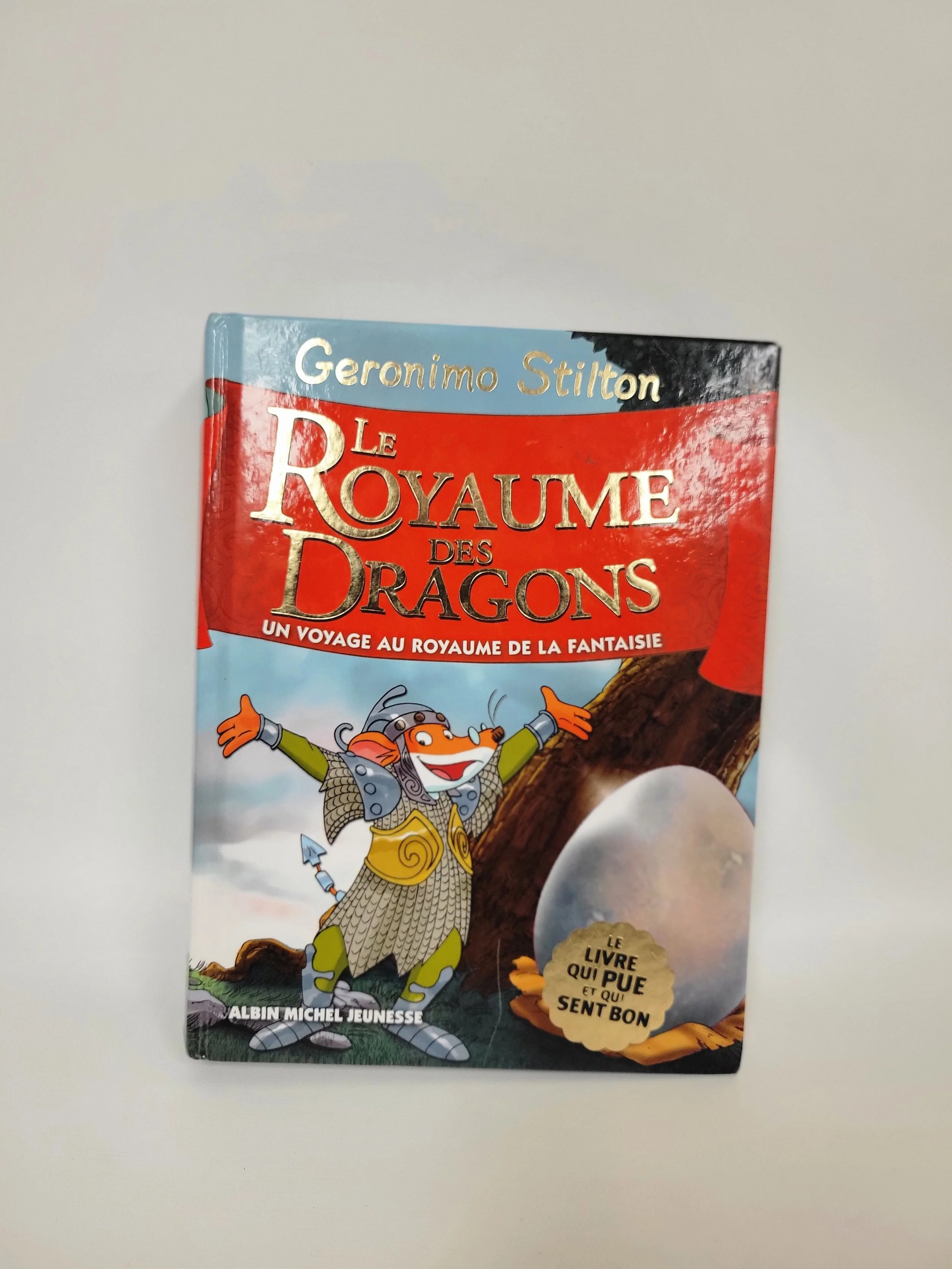 Géromino Stilton - Le Royaume des Dragons (livre avec odeurs)