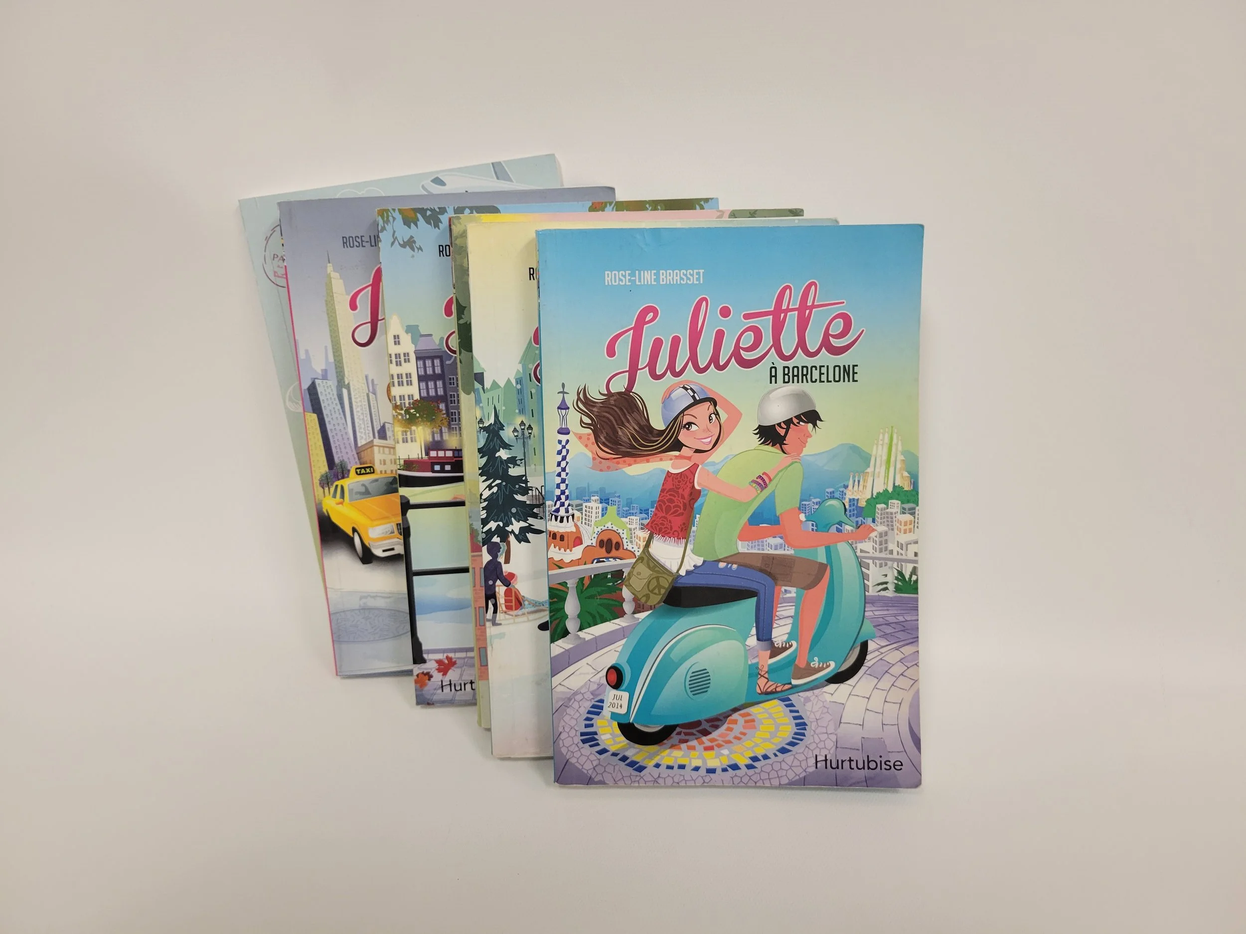 serie 5 livre " juliette " avec carnet de notes, hartubise
